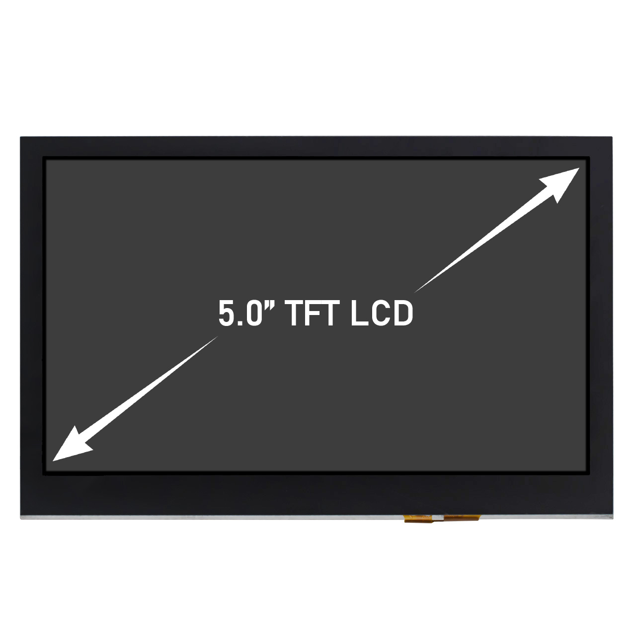 5 Inch Capacitive Touch Screen Display | 480x272 TFT LCD Module NV3041 for Industrial