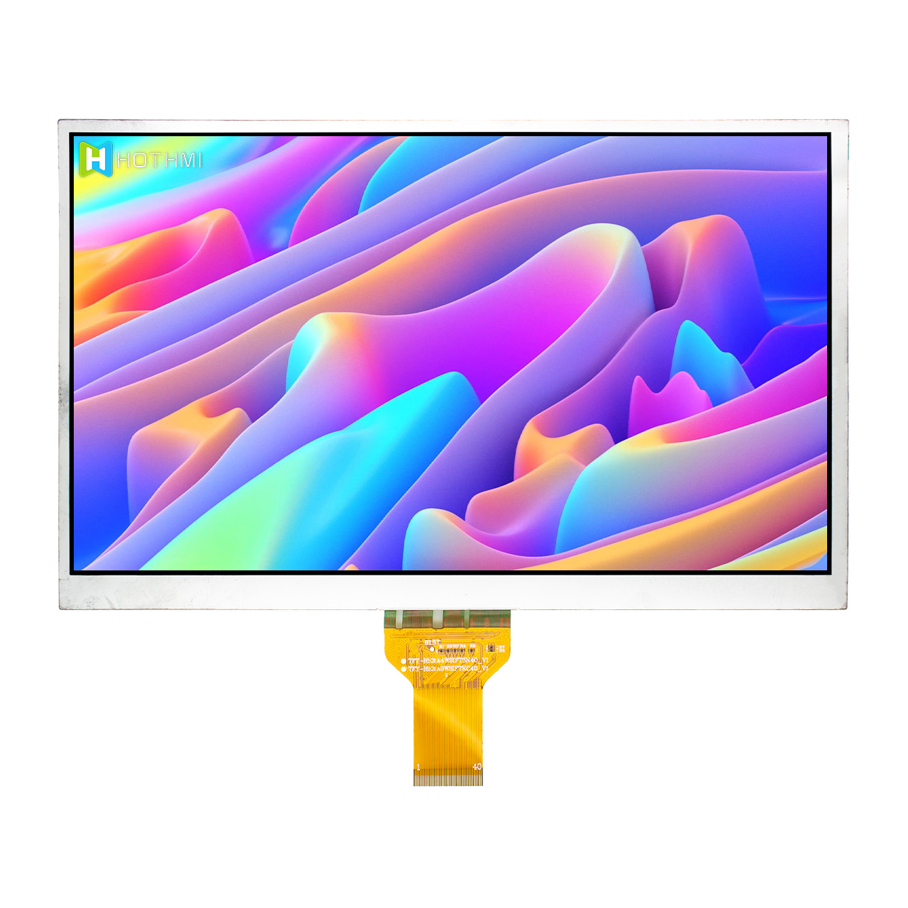 10.1 Inch 1024x600 IPS LCD Display Module with LVDS | EK79001 Controller