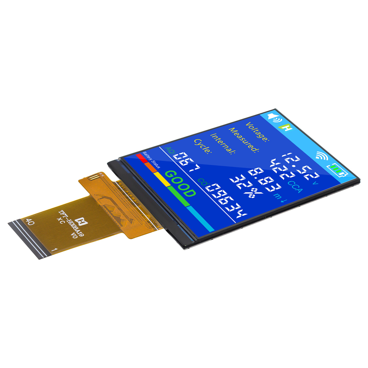 2.8 inch TFT LCD Screen | 480x640 RGB Interface | ST7701S Controller