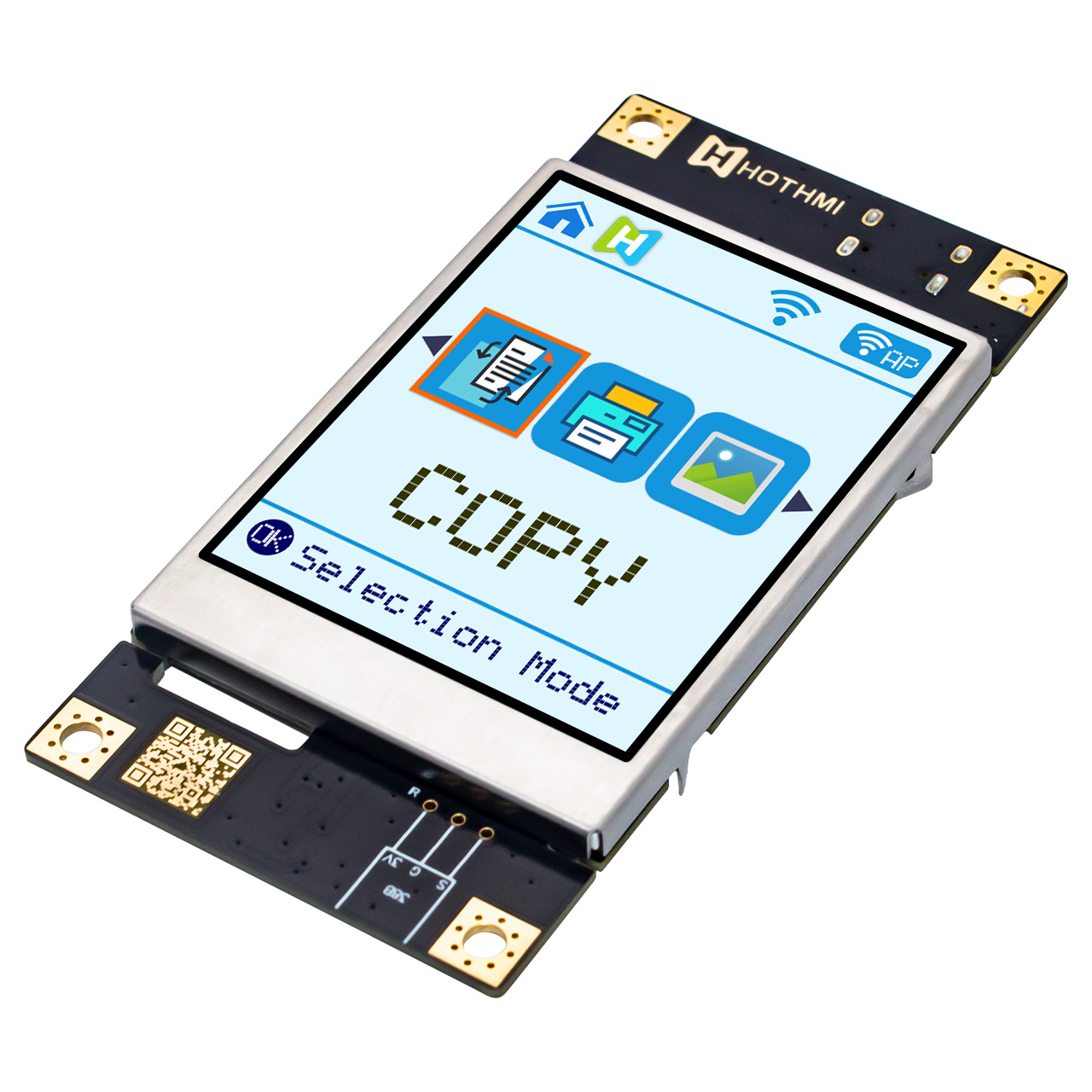 2.4 Inch TFT Display Module with EzUI | 240x320 Resolution Sunlight Readable 