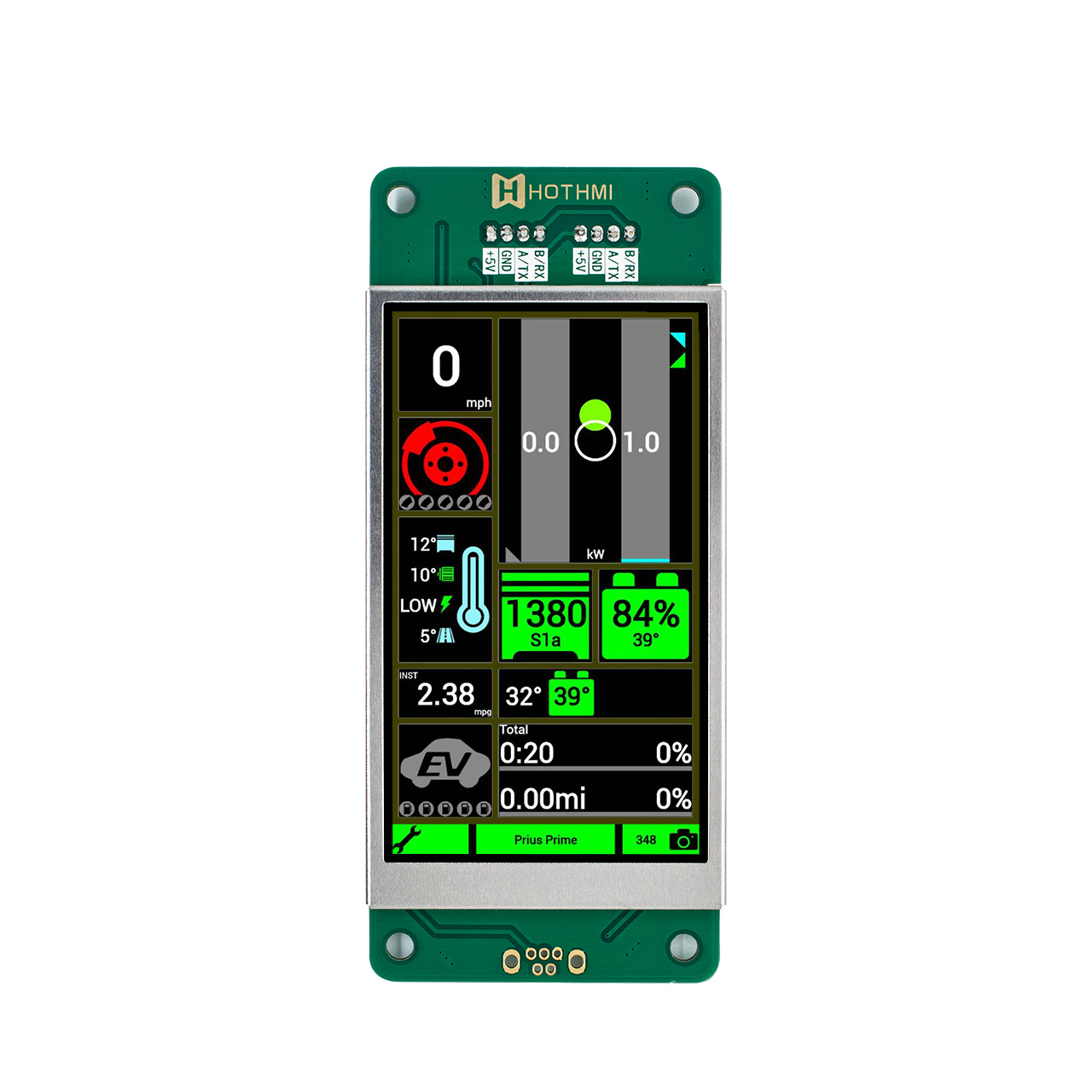 3.0 inch TFT Panel | 360x640 EzUI TFT Screen | RS485 TFT Module