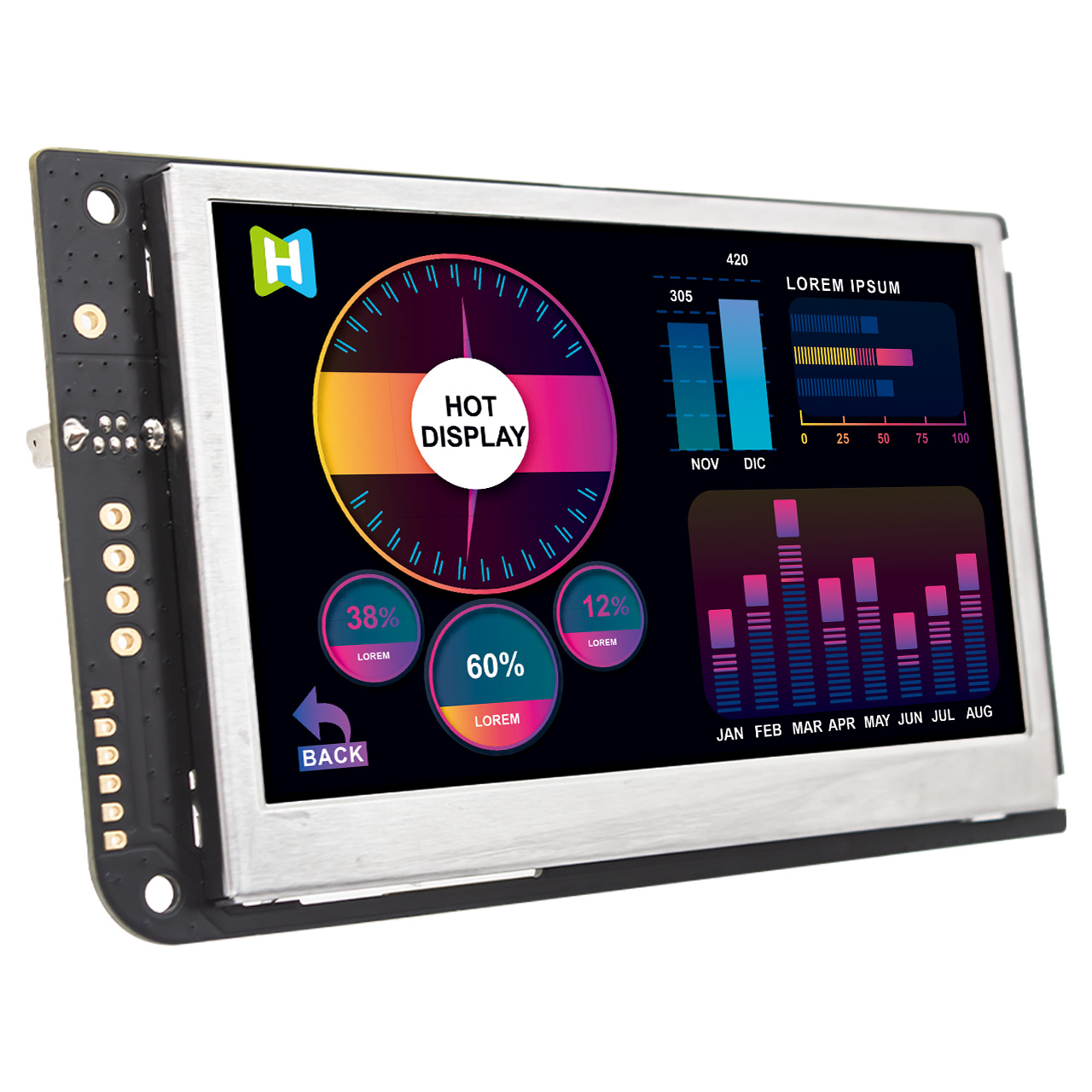 4.3-inch Smart TFT LCD Display Module