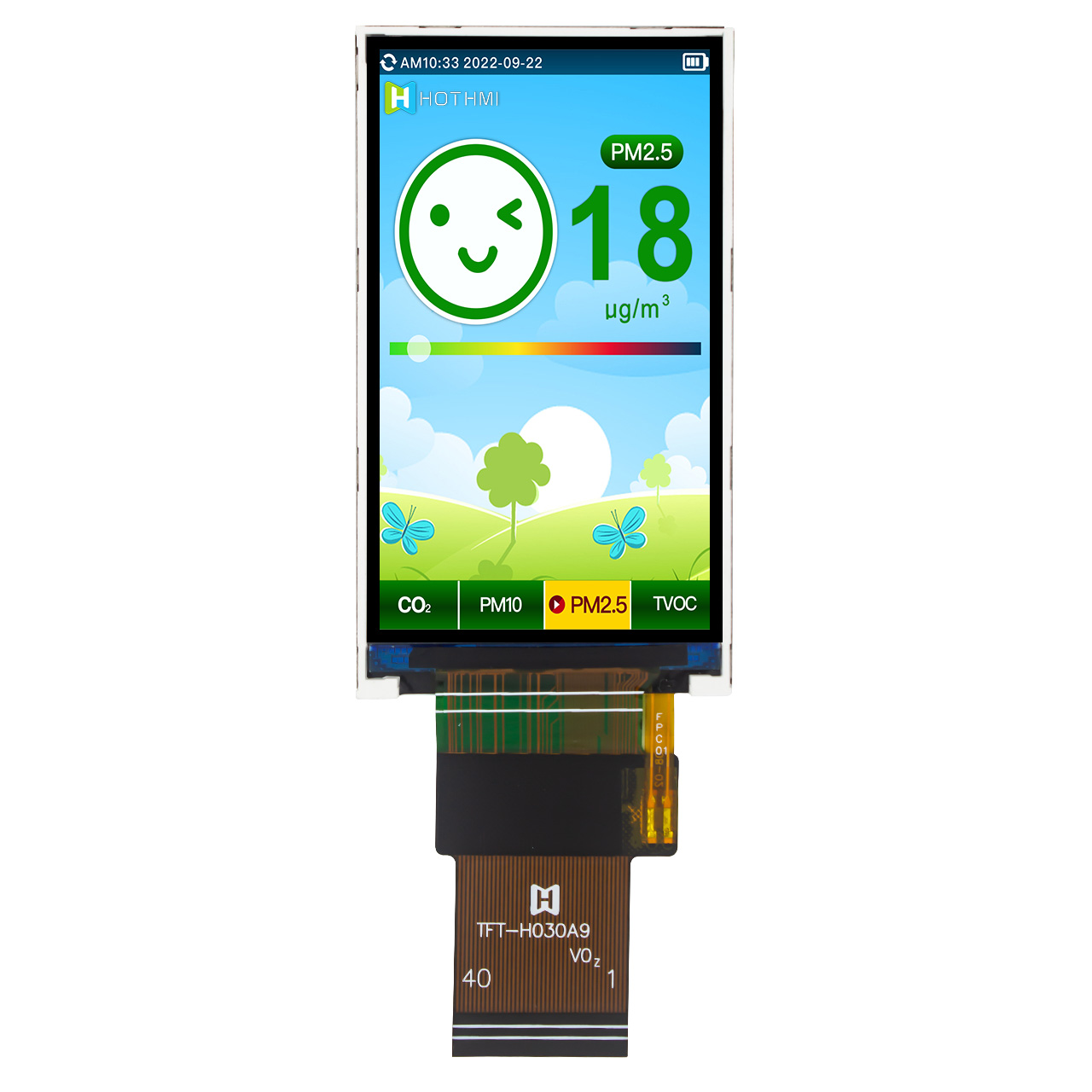 3.0 Inch TFT LCD Display | 360x640 Resolution With RGB Interface