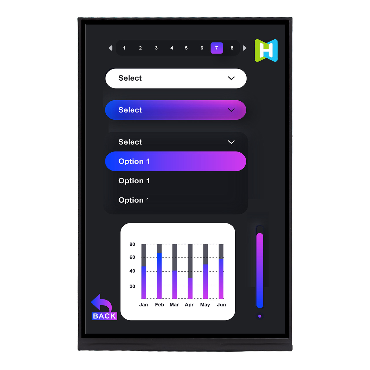 7 Inch 800x1280 TFT LCD | MIPI Interface With ILI9881C Controller