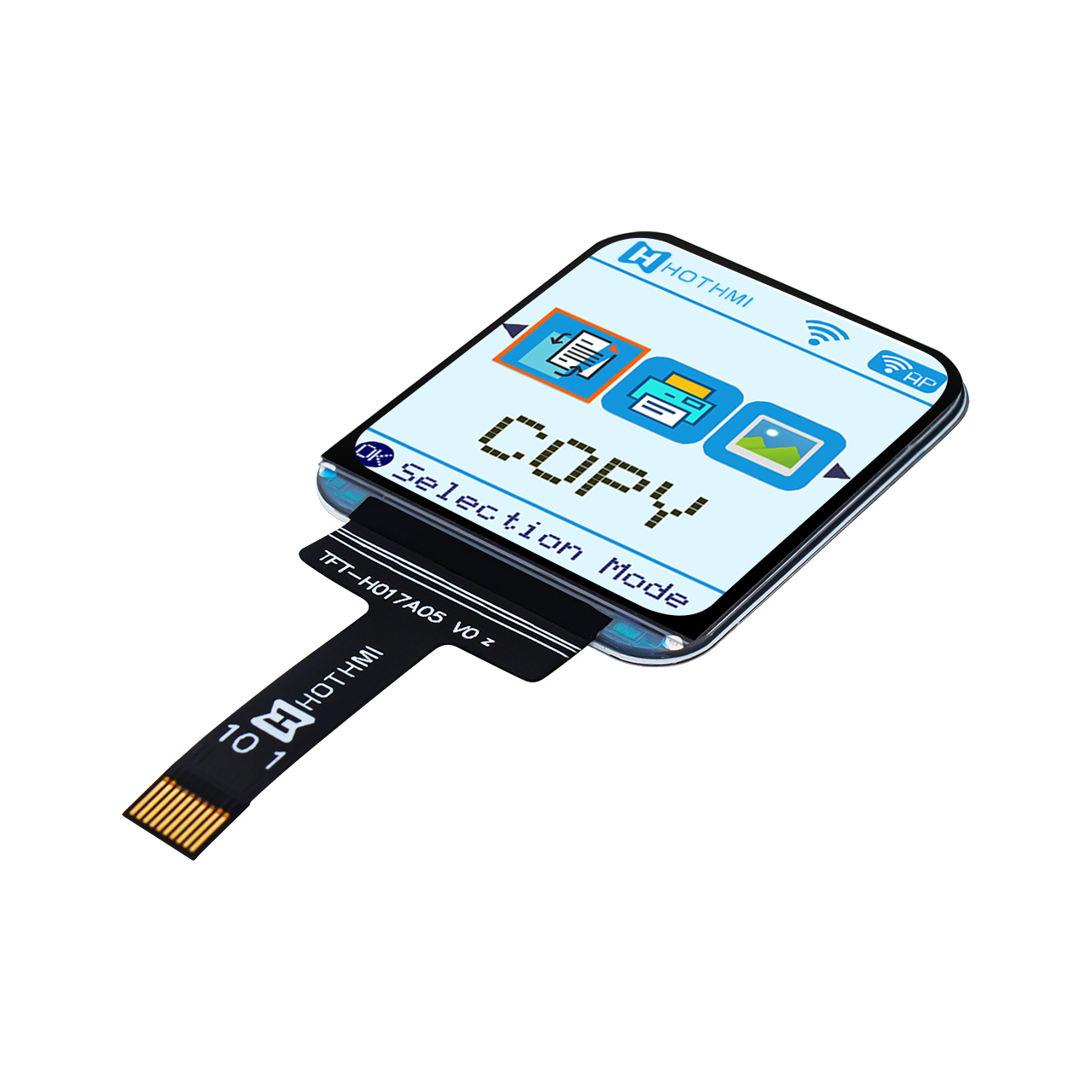 1.7 Inch 240x280 IPS LCD Display with ST7789 Driver | SPI Interface