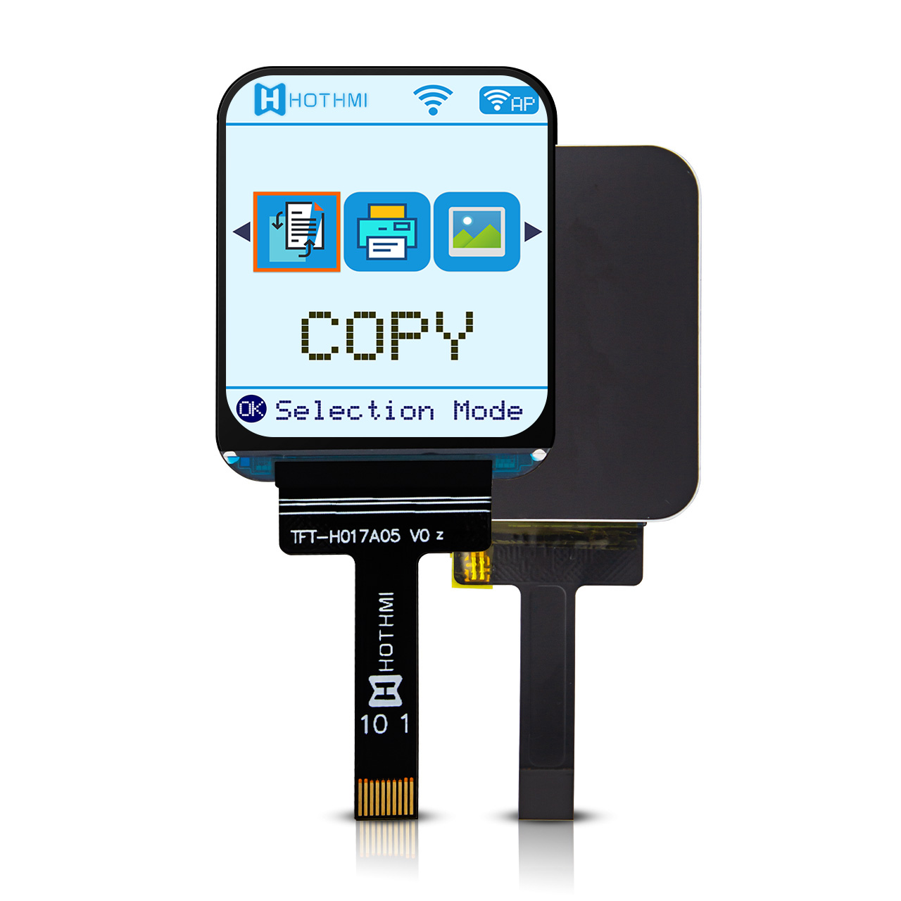 1.7 Inch 240x280 IPS LCD Display with ST7789 Driver | SPI Interface