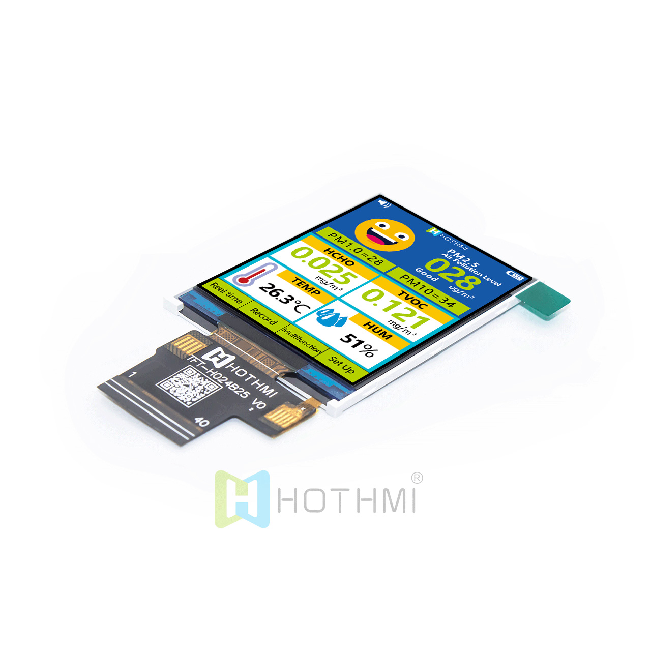 2.4" TFT LCD Display | 240x320 Resolution MCU Interface 