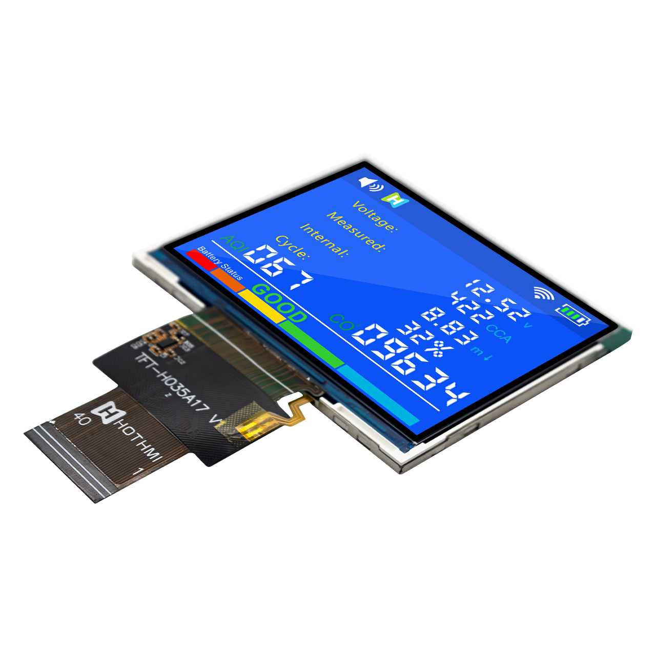 3.5 inch IPS TFT LCD Display RGB 640x480 px ST7703
