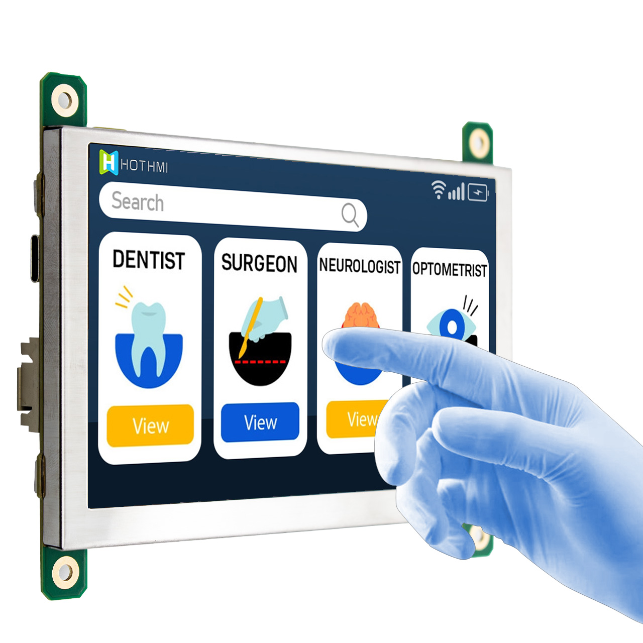 5 Inch TFT LCD Display Module with STM32 Controller | 800x480 Resolution Capacitive Touch Screen