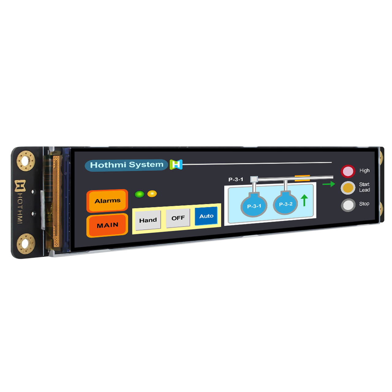 7 Inch Smart TFT LCD Display With 280x1424 Resolution