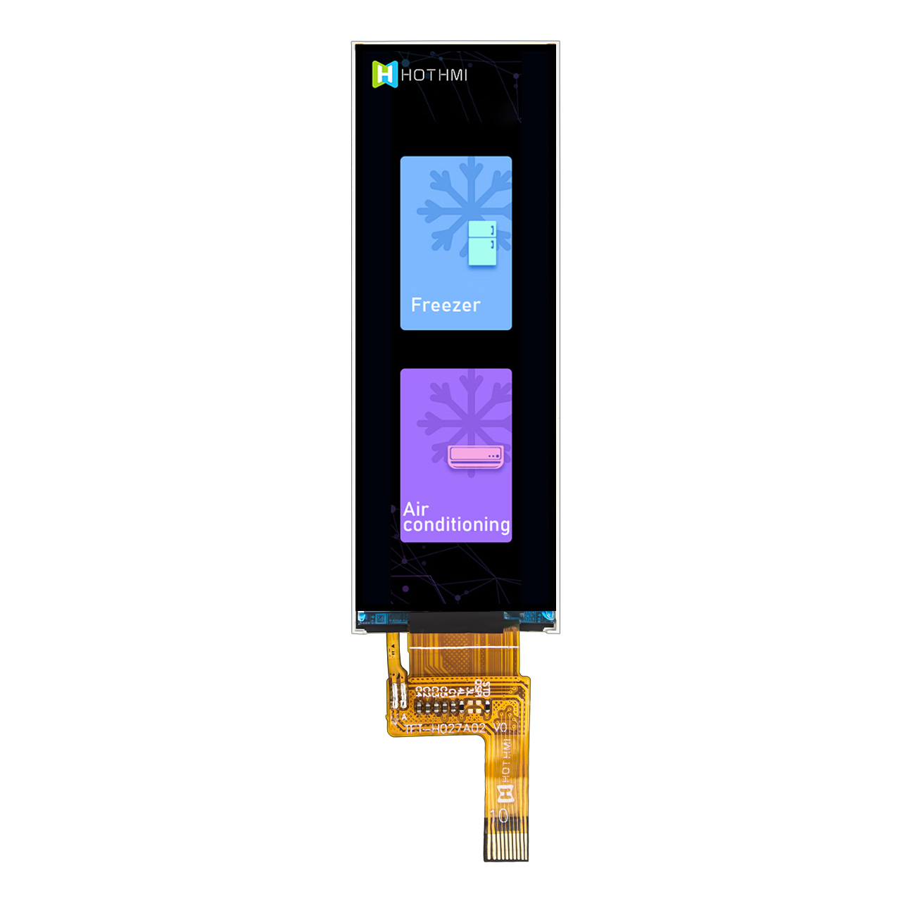 2.7 inch TFT LCD Display | 142x428 Pixel | NV3007 Controller