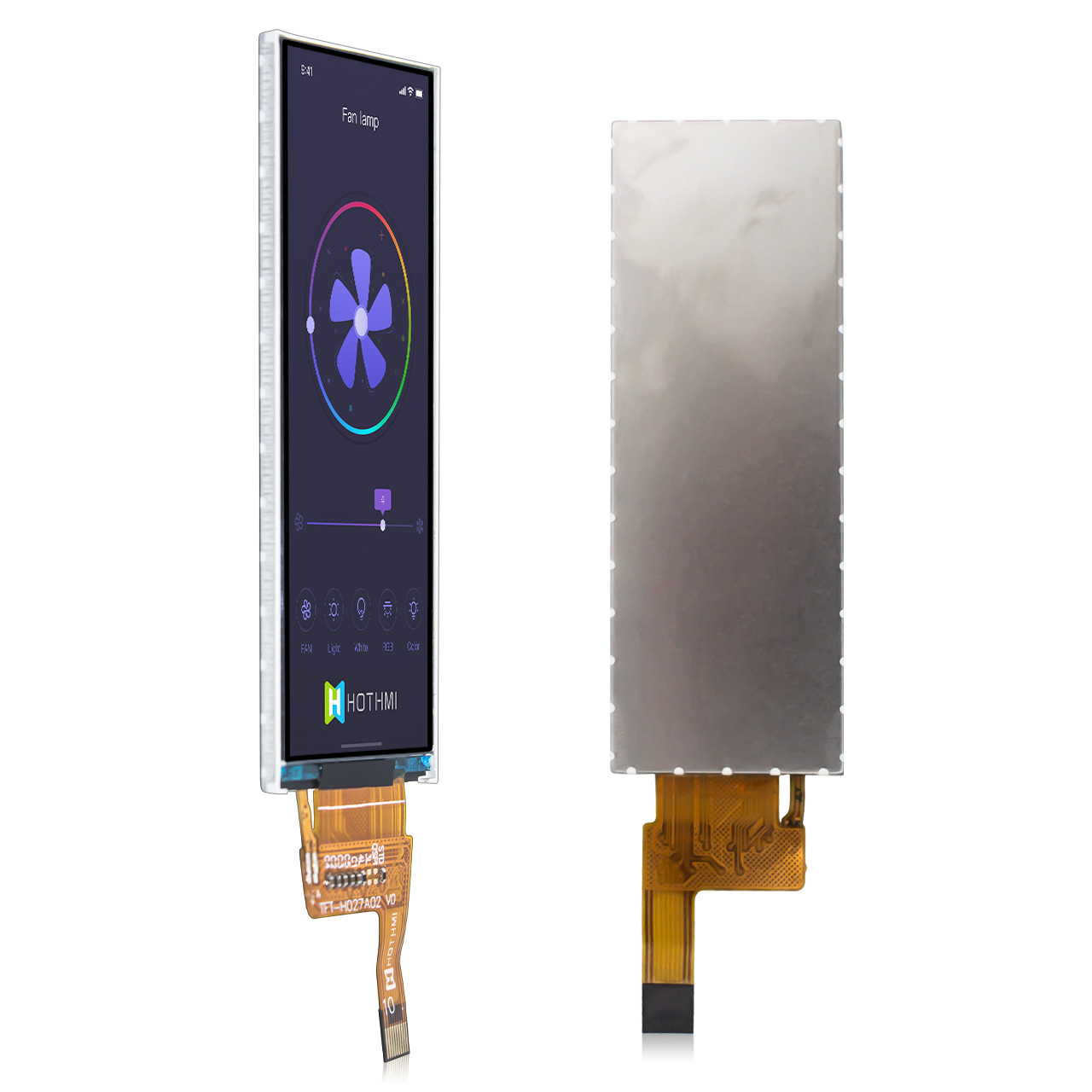 2.7 inch TFT LCD Display | 142x428 Pixel | NV3007 Controller