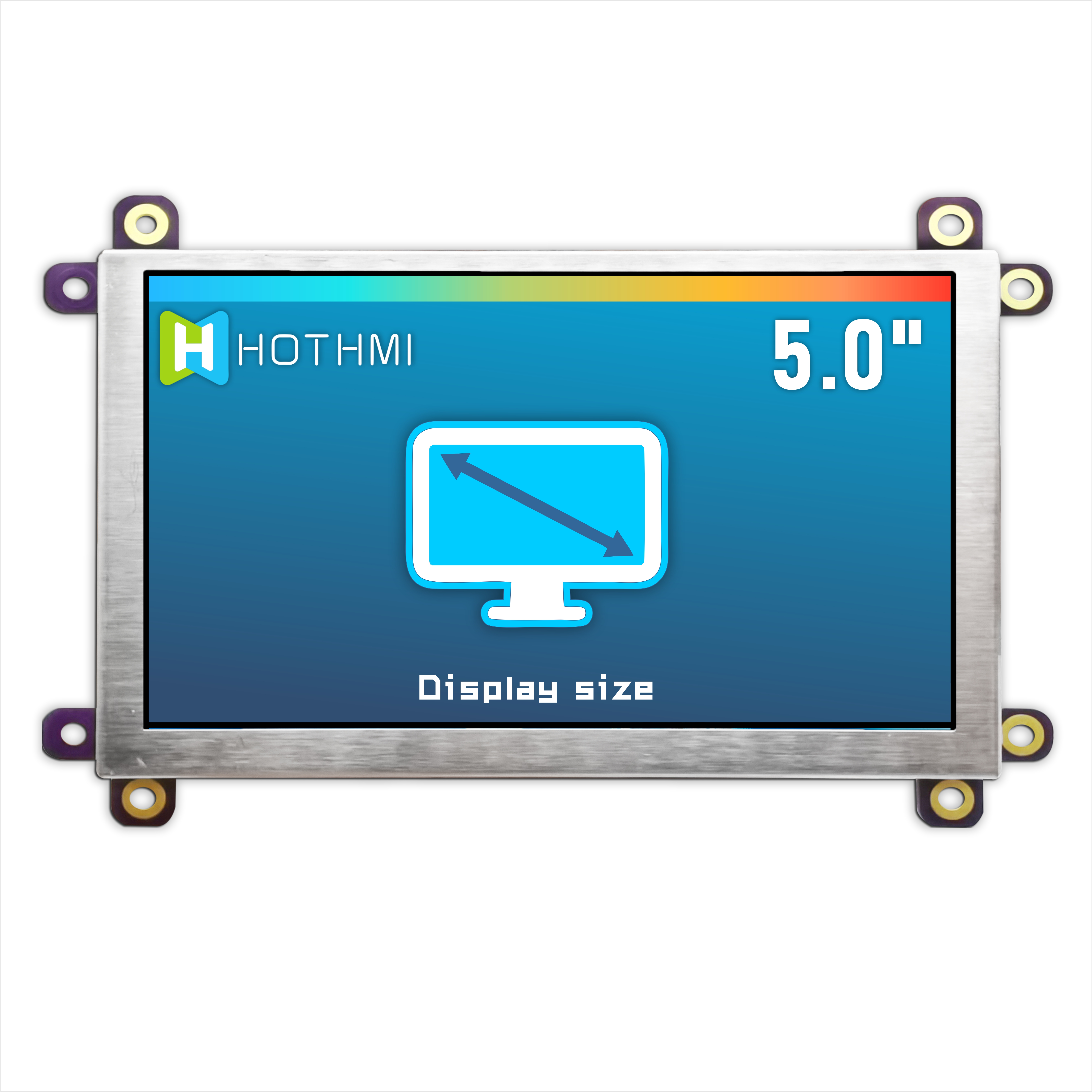 5 Inch 800x480 High Brightness TFT LCD Display Module For Raspberry Pi