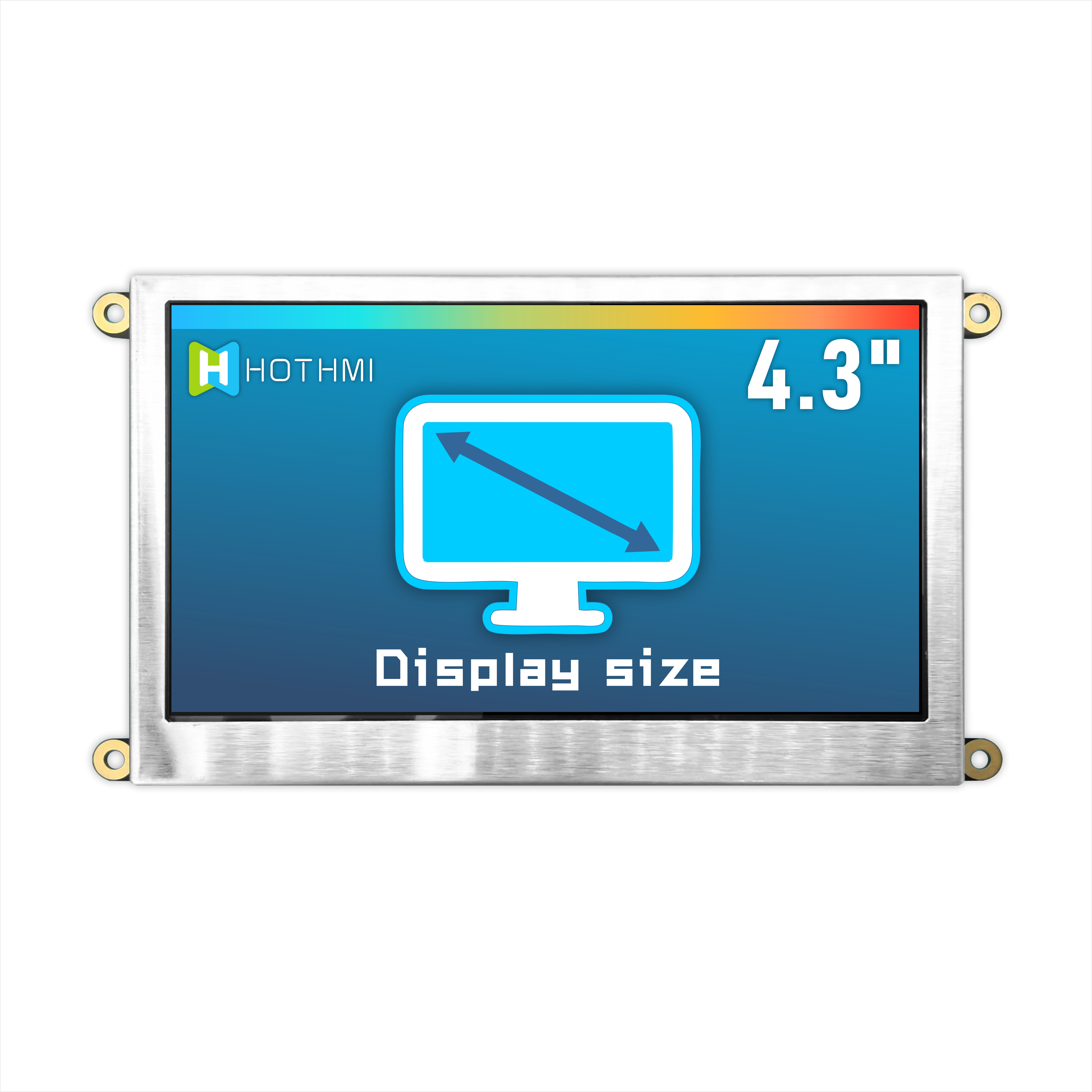 4.3 Inch IPS 800x480 TFT LCD Display Module For Raspberry Pi