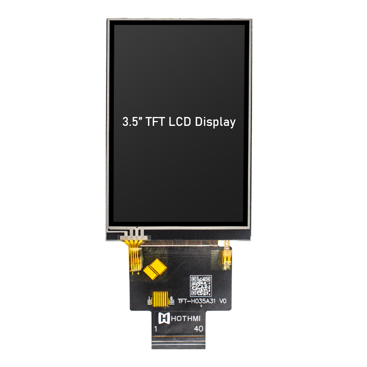 3.5 Inch TFT LCD Display with resistive touchscreen | ILI9488 Controller