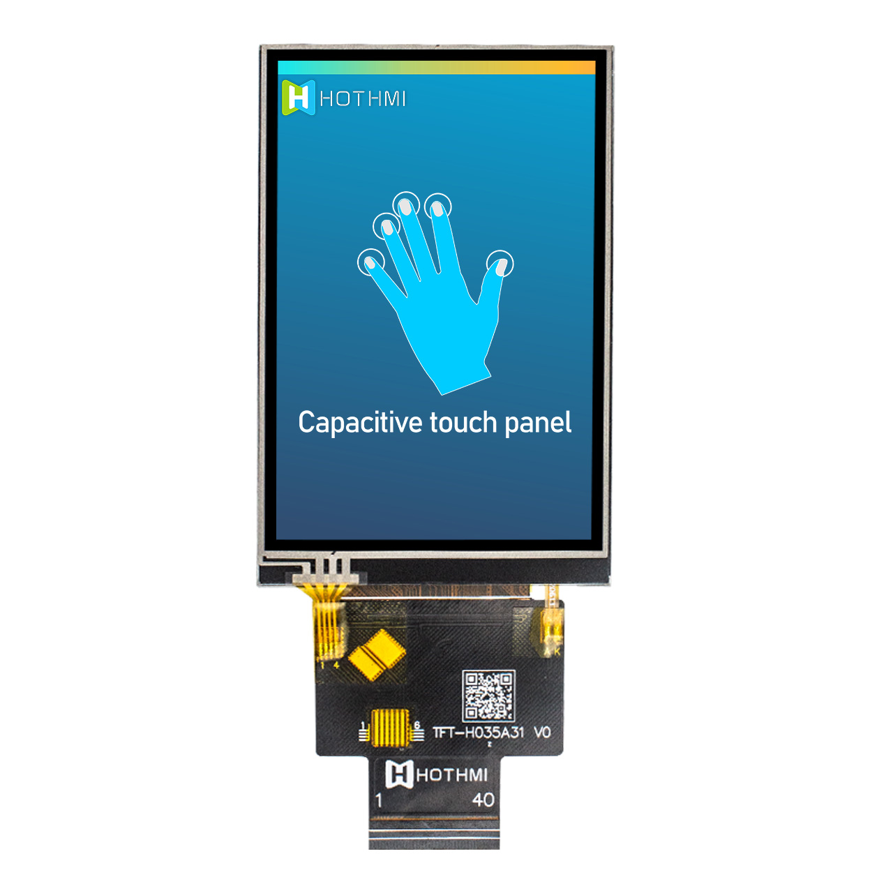 3.5 Inch TFT LCD Display with resistive touchscreen | ILI9488 Controller