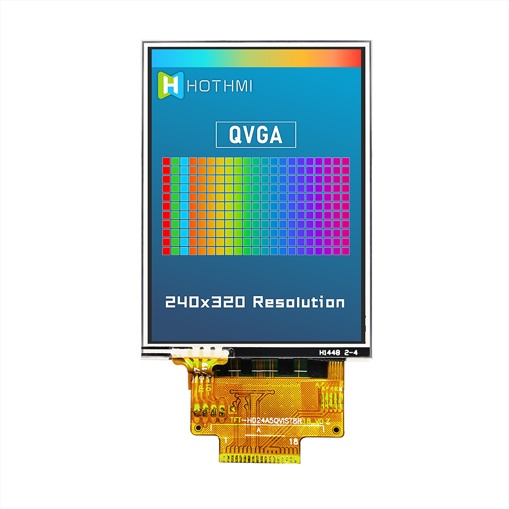 2.4-inch TFT Resistive TFT LCD With SPI Interface High Brightness