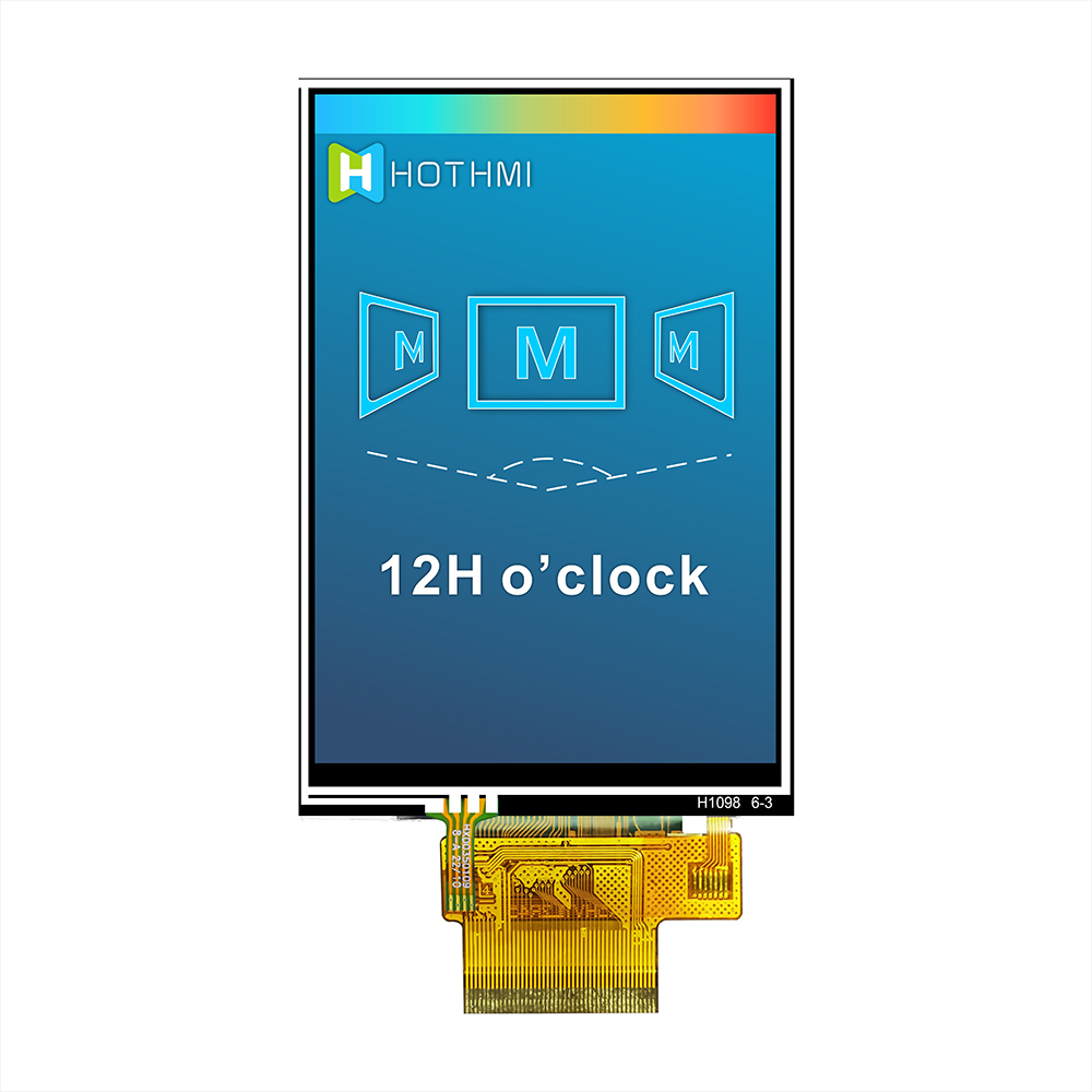 3.5 Inch TFT LCD Display with RTP | ST7796S Controller