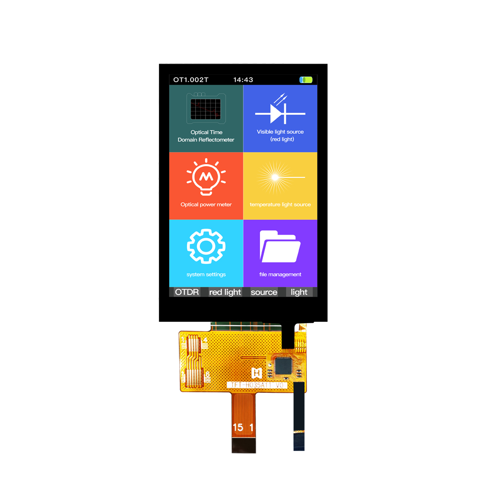 3.5 Inch Capacitive Touchscreen TFT LCD Display With ST7272