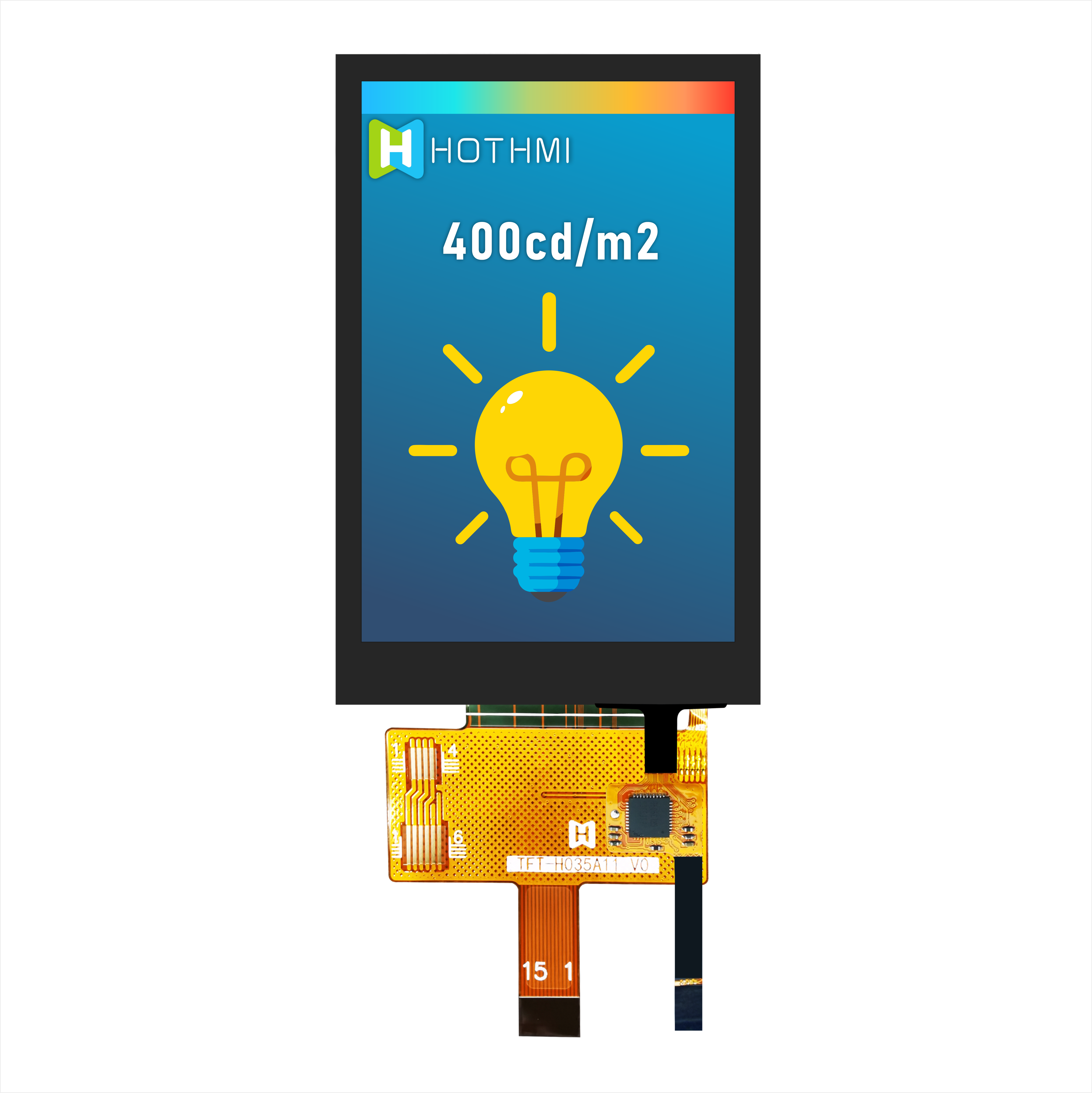 3.5 Inch Capacitive Touchscreen TFT LCD Display With ST7272