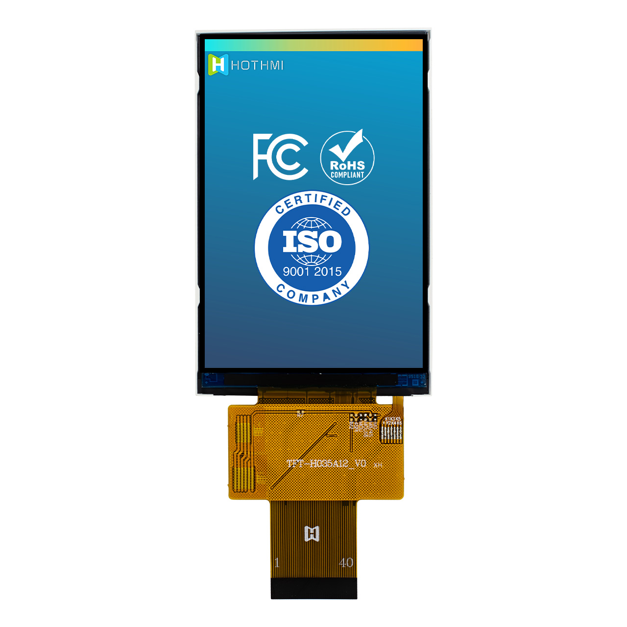 3.5 Inch TFT LCD Display Module | 320x480 Resolution With ST7796 Controller
