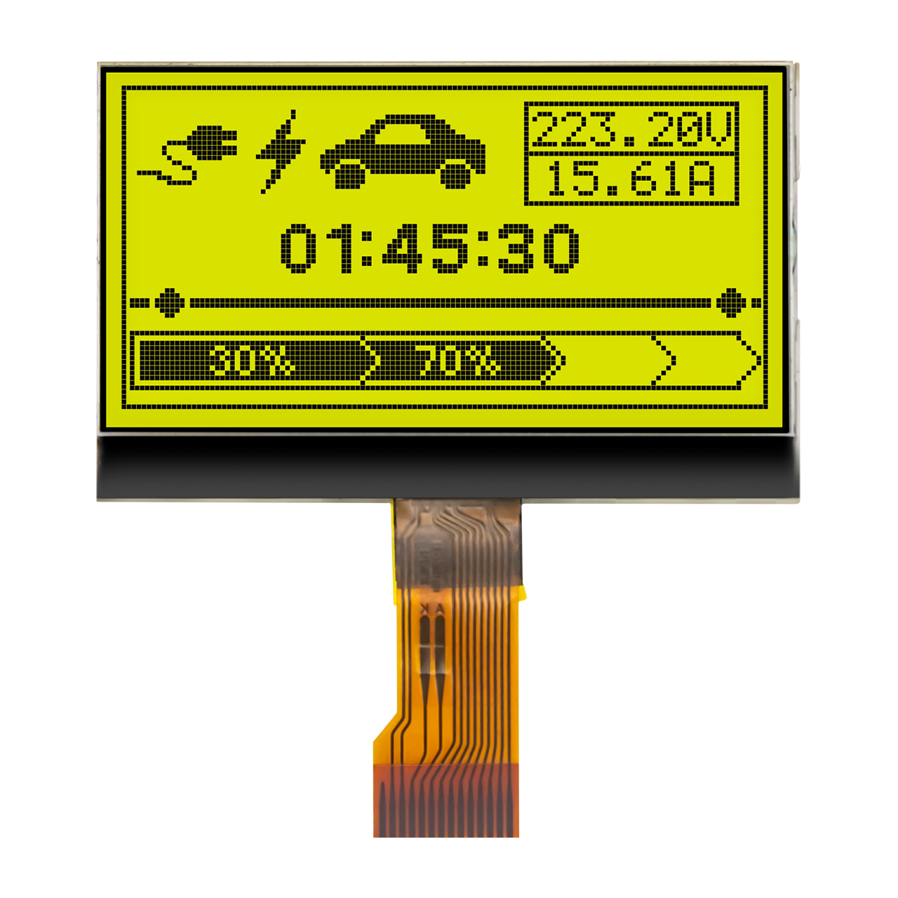 COG LCD Display 128x64 | 128*64 STN+ Yellow Green LCD 5.0V