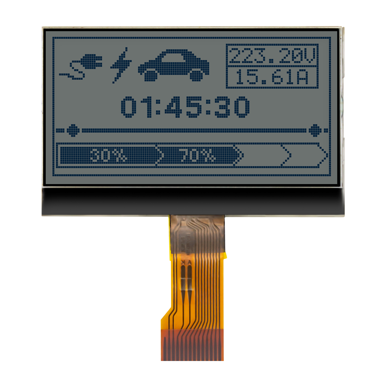 COG LCD Display 128x64 | 128*64 STN+ Yellow Green LCD 5.0V