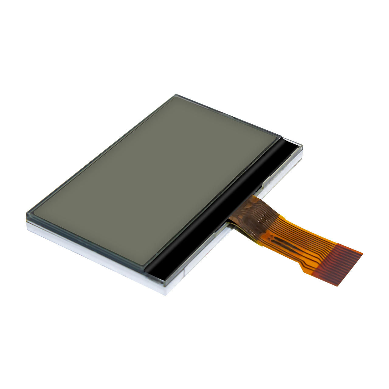 COG LCD display module | 128x64 FSTN+ LCD Display | Gray text on white background