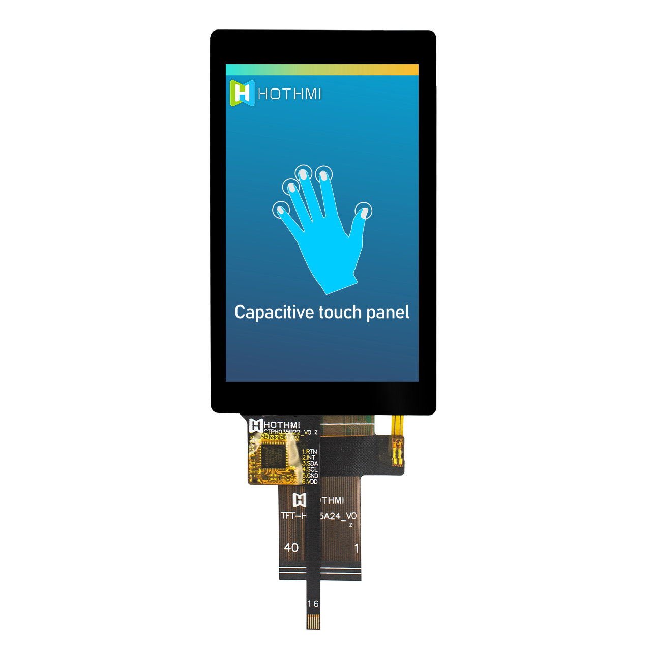 3.5 Inch Capacitive Touch Display With RGB interface