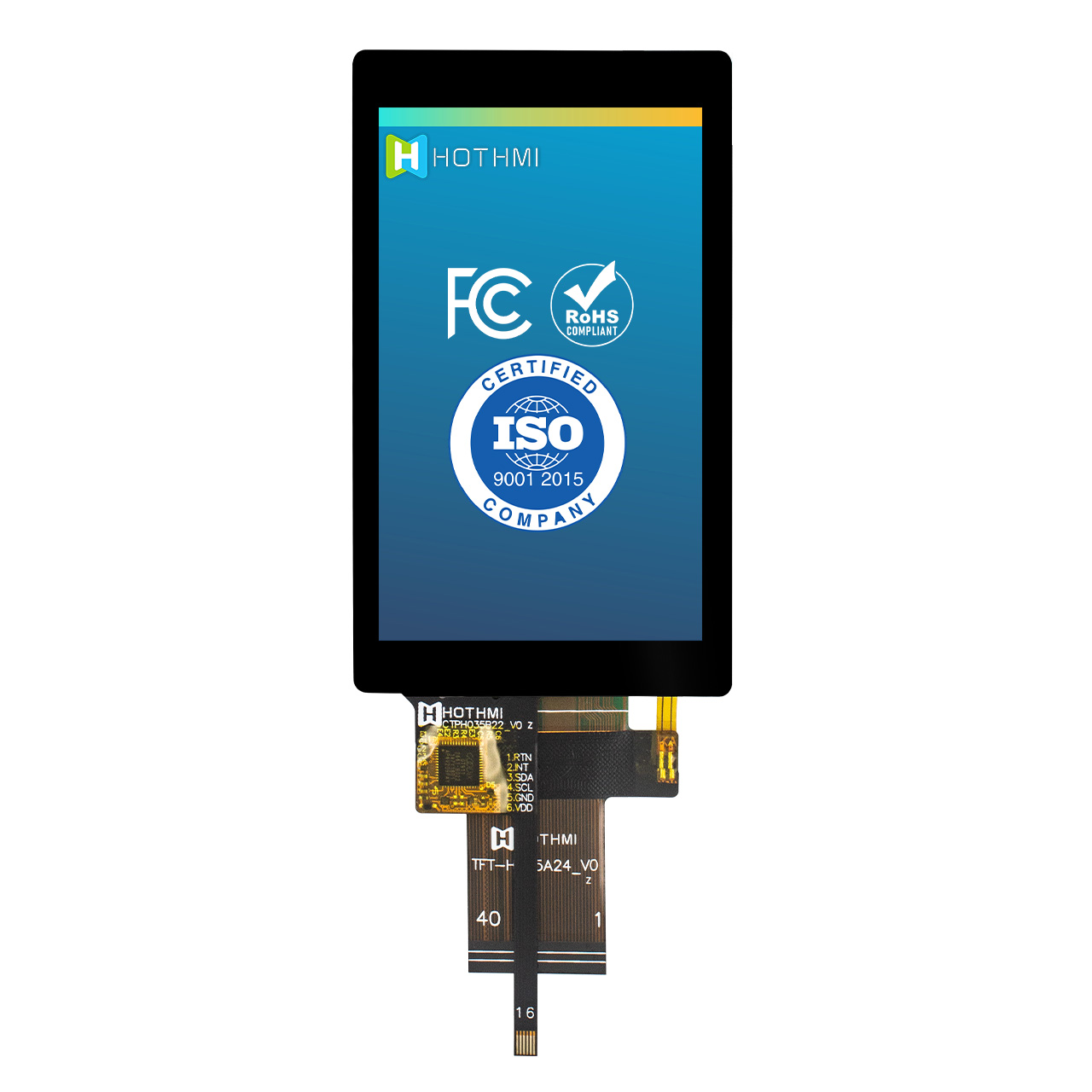 3.5 Inch Capacitive Touch Display With RGB interface