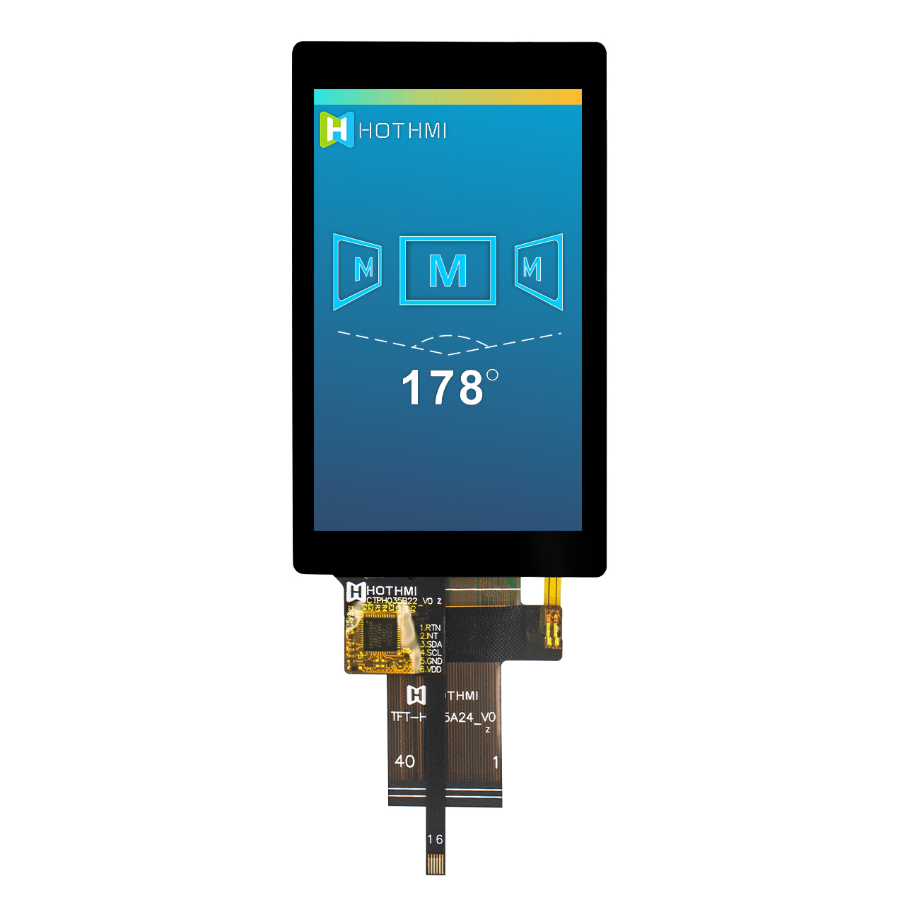 3.5 Inch Capacitive Touch Display With RGB interface