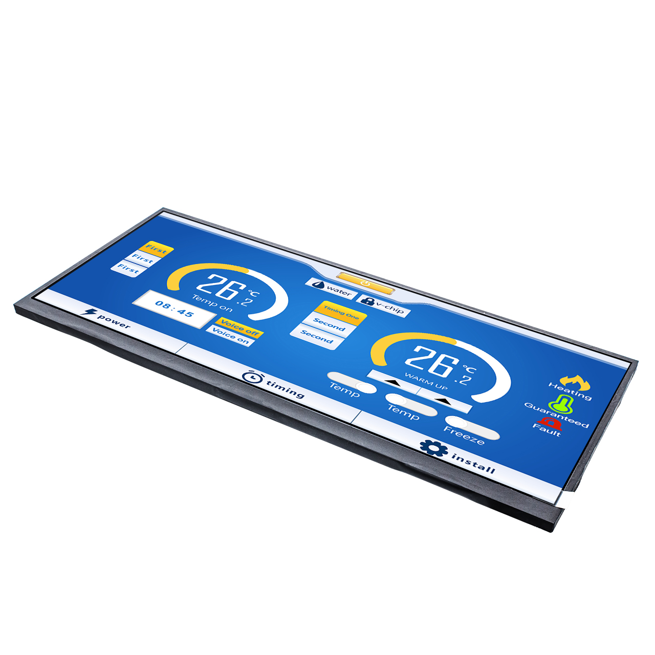 12.3 Inch TFT Display Screen | 1920x720FHD With LVDS Interface