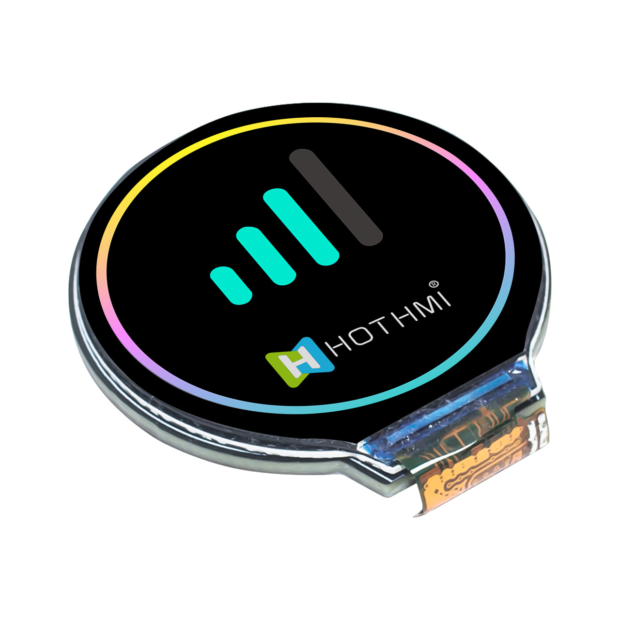 1.28 Inch Round IPS TFT LCD Display Module | 240x240 Resolution