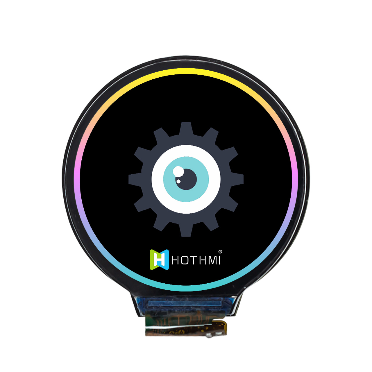 1.28 Inch Round IPS TFT LCD Display Module | 240x240 Resolution