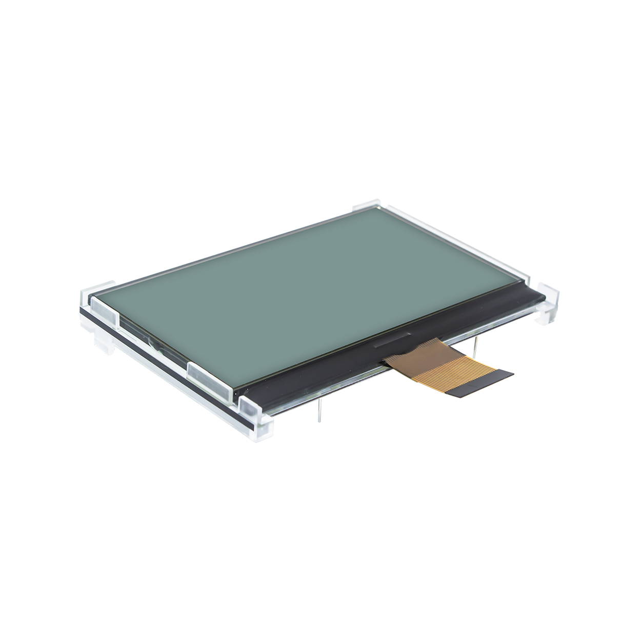 3.1 inch 128x64 COG LCD | STN+ gray background blue text LCD display | 3.3V | Arduino