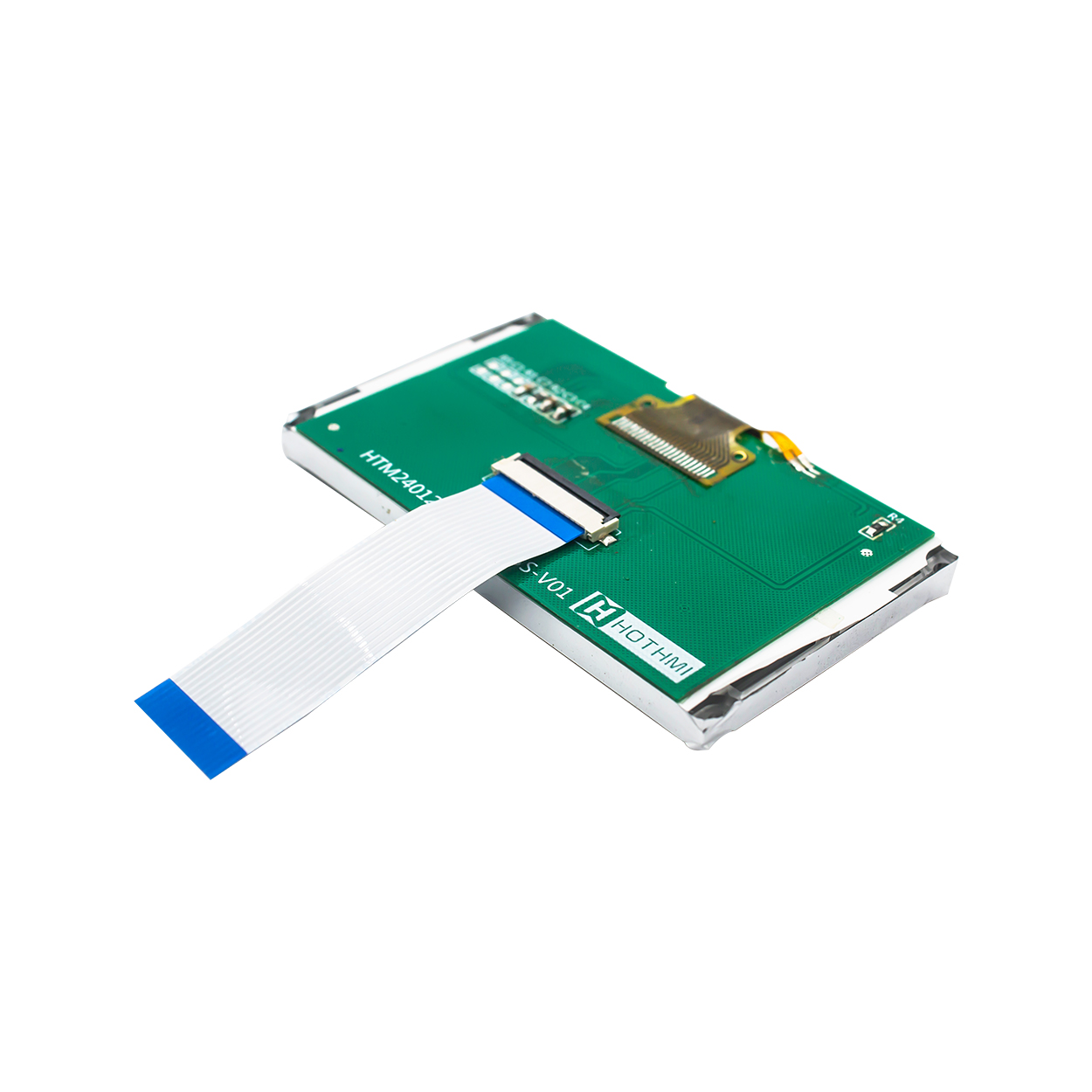 Graphic LCD Module | STN+ | 3.2" 240X120 Blue on Gray | UC1608 | MCU | Arduino | 3.3V