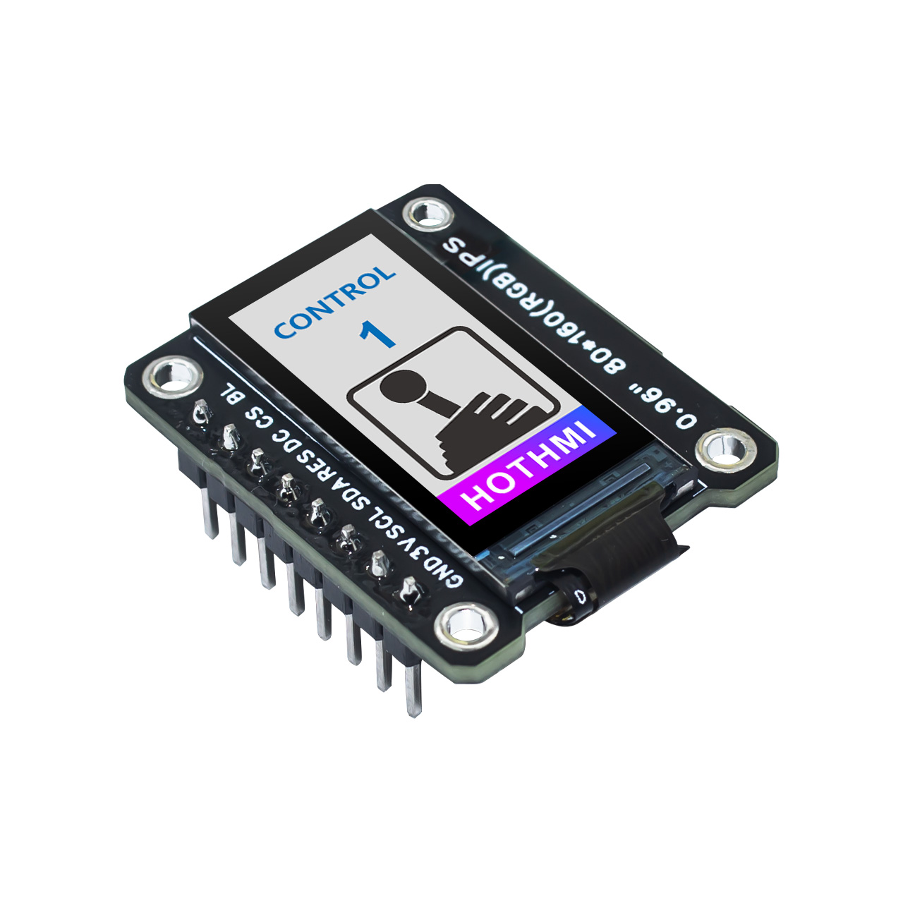 0.96 inch TFT Display Module | 80x160 IPS for Arduino Raspberry Pi