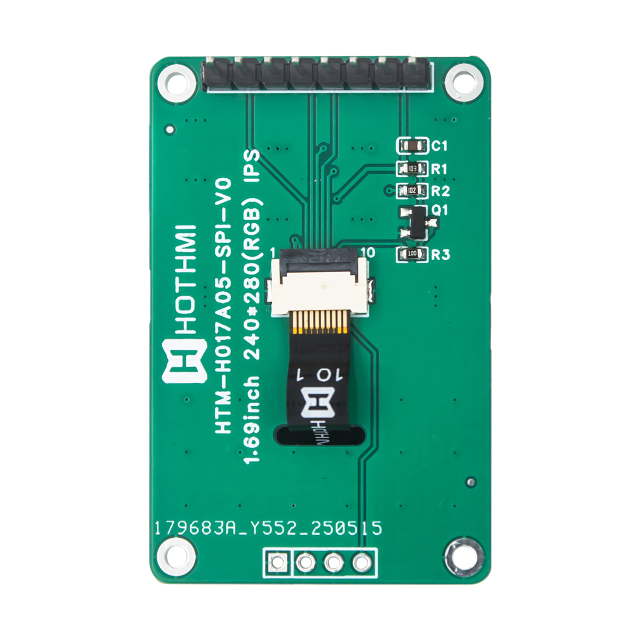1.7 Inch 240x280 TFT LCD Module with ST7789 for Arduino