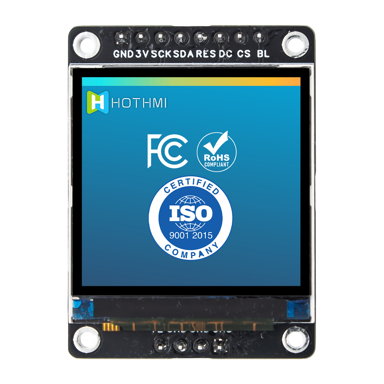 1.5" 240x240 Square TFT LCD Module ST7789 Controller