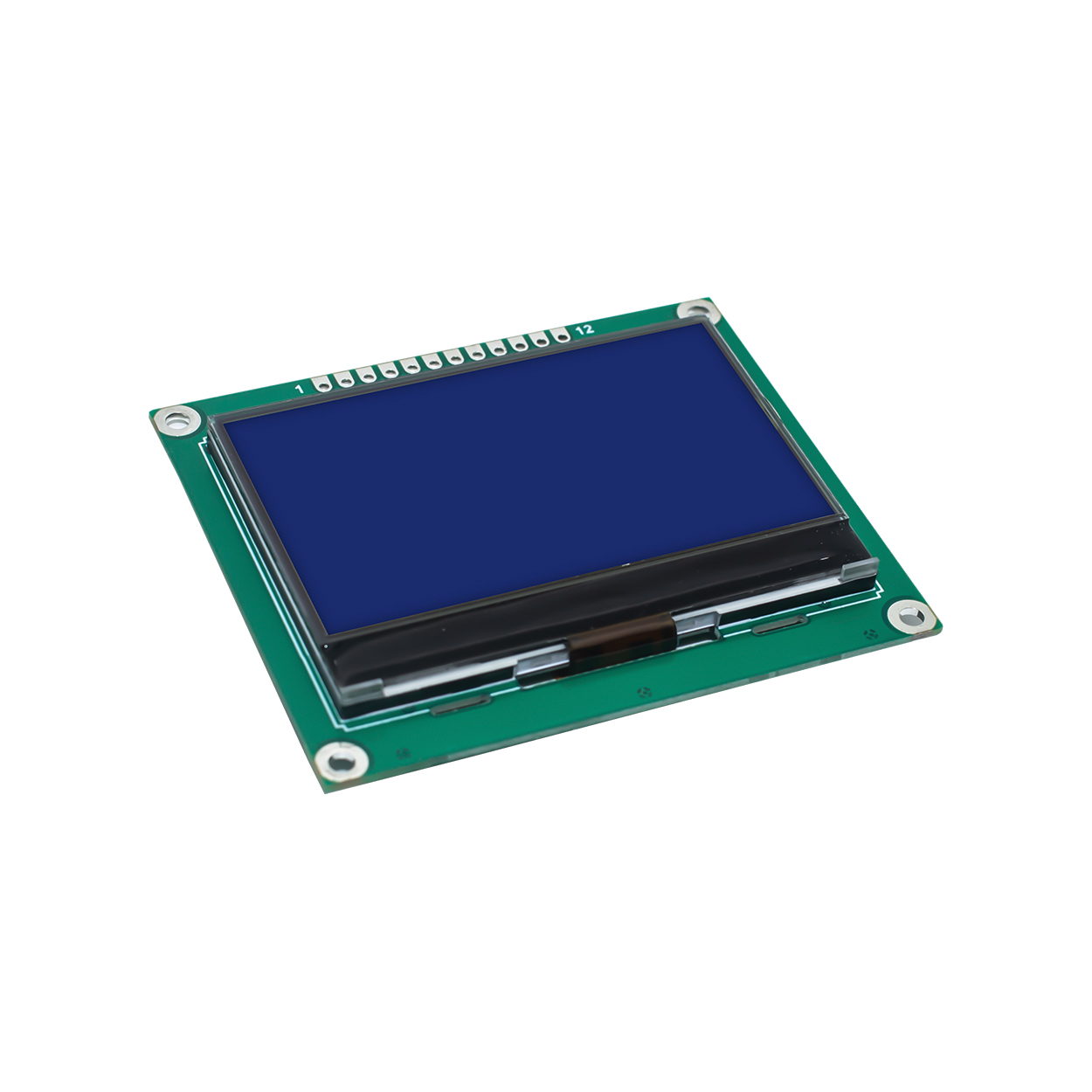 Graphic LCD Module |2.4" 132x64 STN-| White Display on Blue | ST7567 | SPI | Arduino | 3.3V