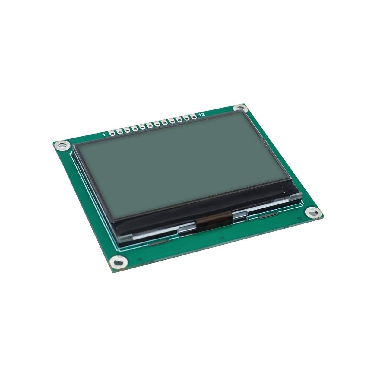 Graphic LCD Module | STN+ | 2.4" 132x64 Display Blue on Gray | ST7567 | SPI | Arduino | 3.3V