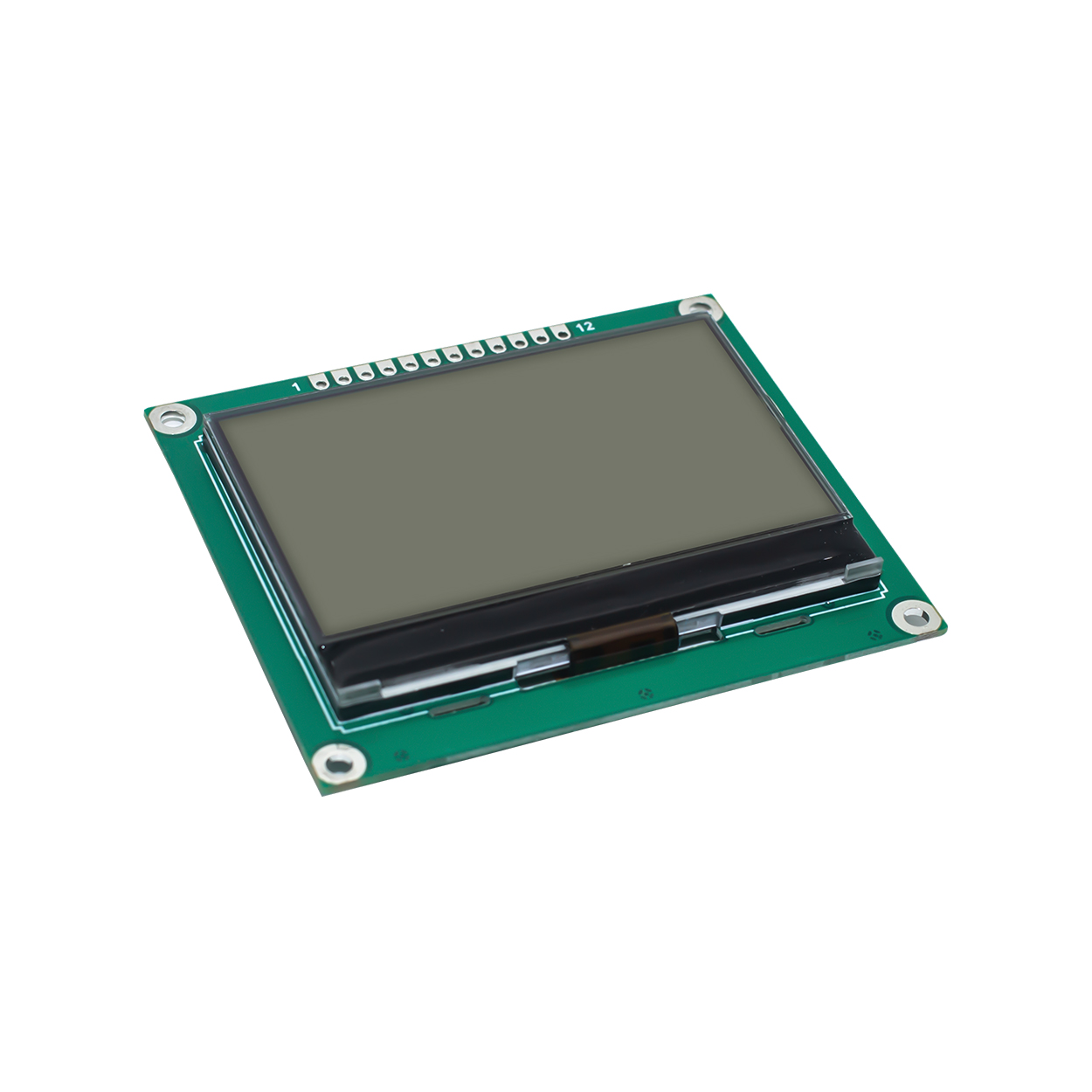 Graphic LCD Module | FSTN+ |2.4" 132x64 Display Gray Text on White Background | ST7567 | SPI | Arduino | 3.3V