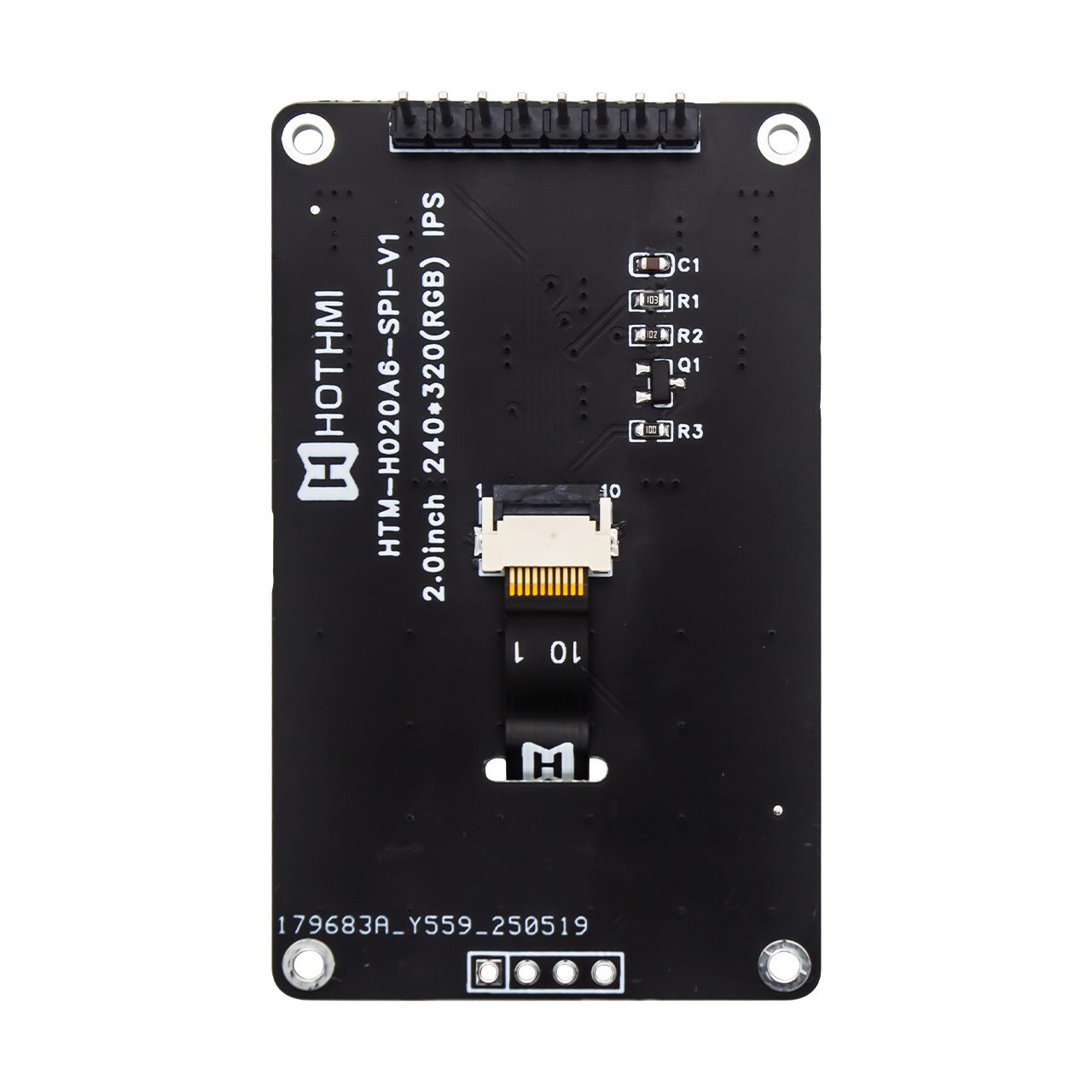 2.0" TFT LCD Display Module 240x320FDH with ST7789 Driver