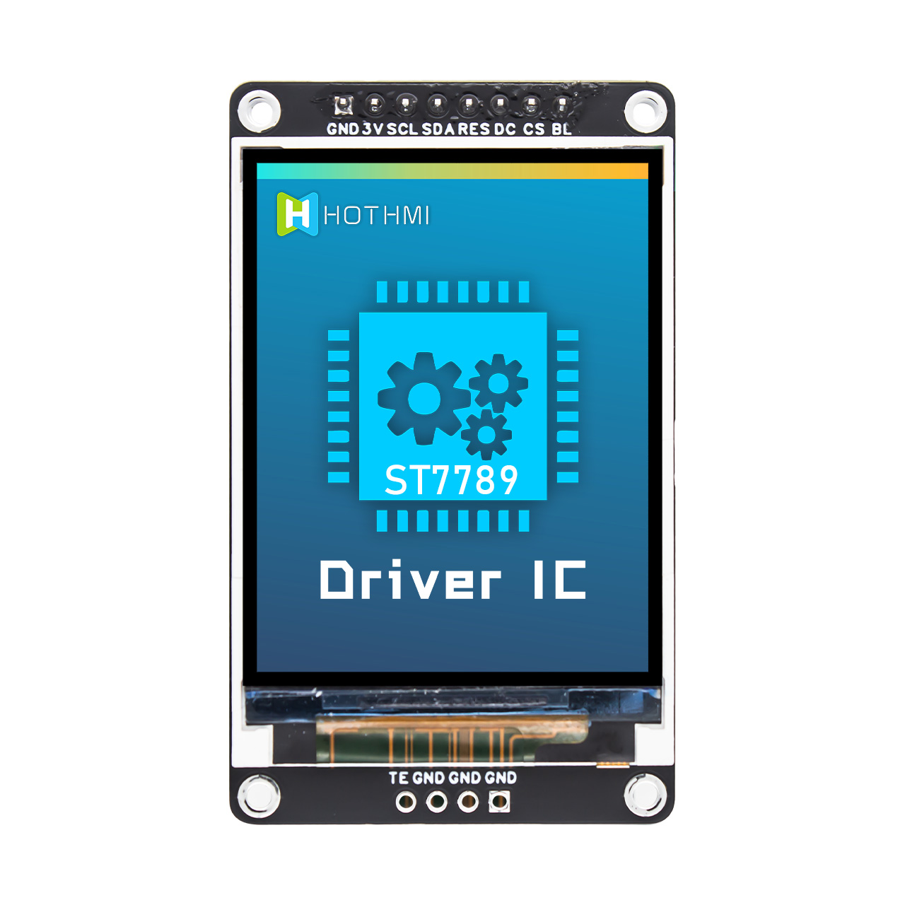 2.0" TFT LCD Display Module 240x320FDH with ST7789 Driver