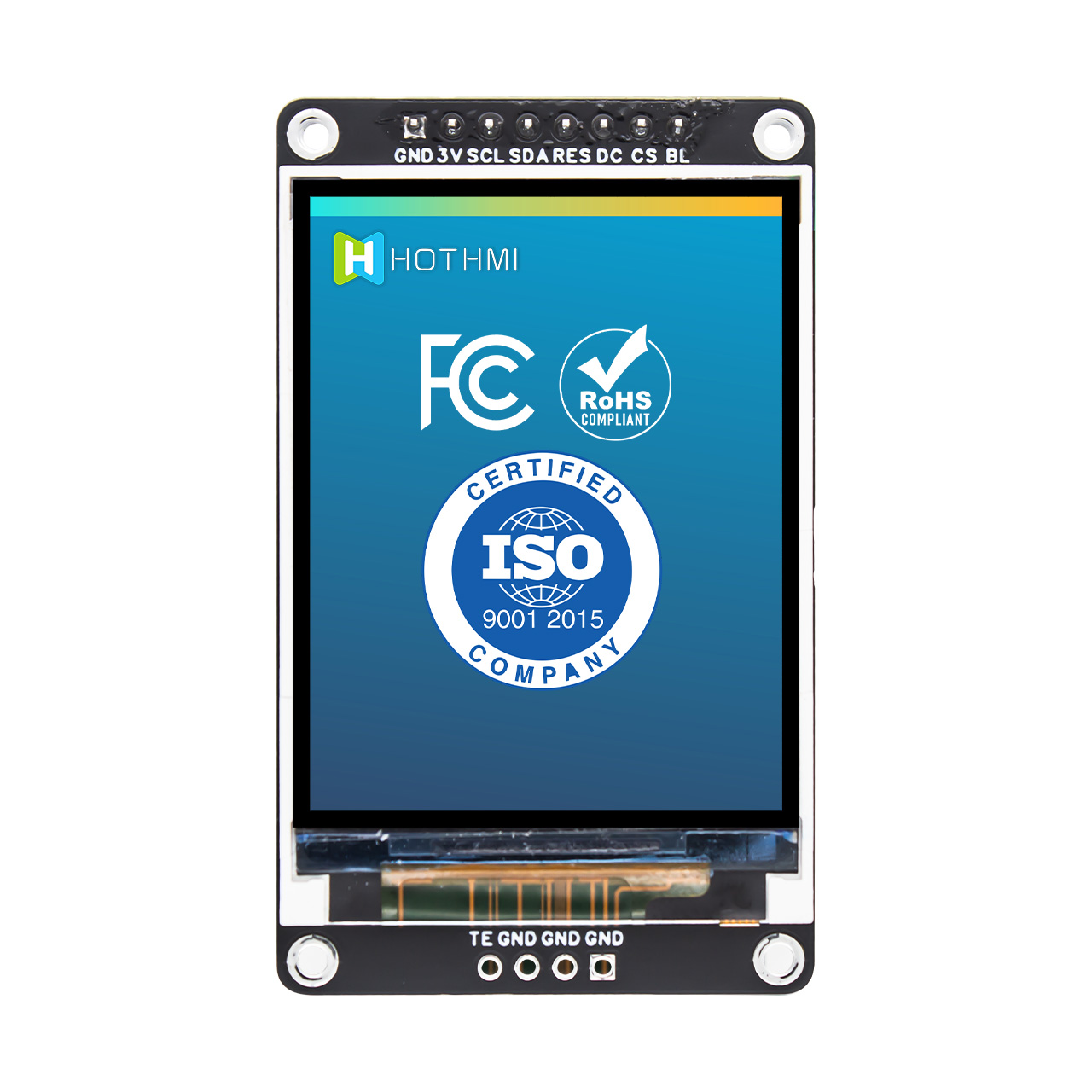 2.0" TFT LCD Display Module 240x320FDH with ST7789 Driver