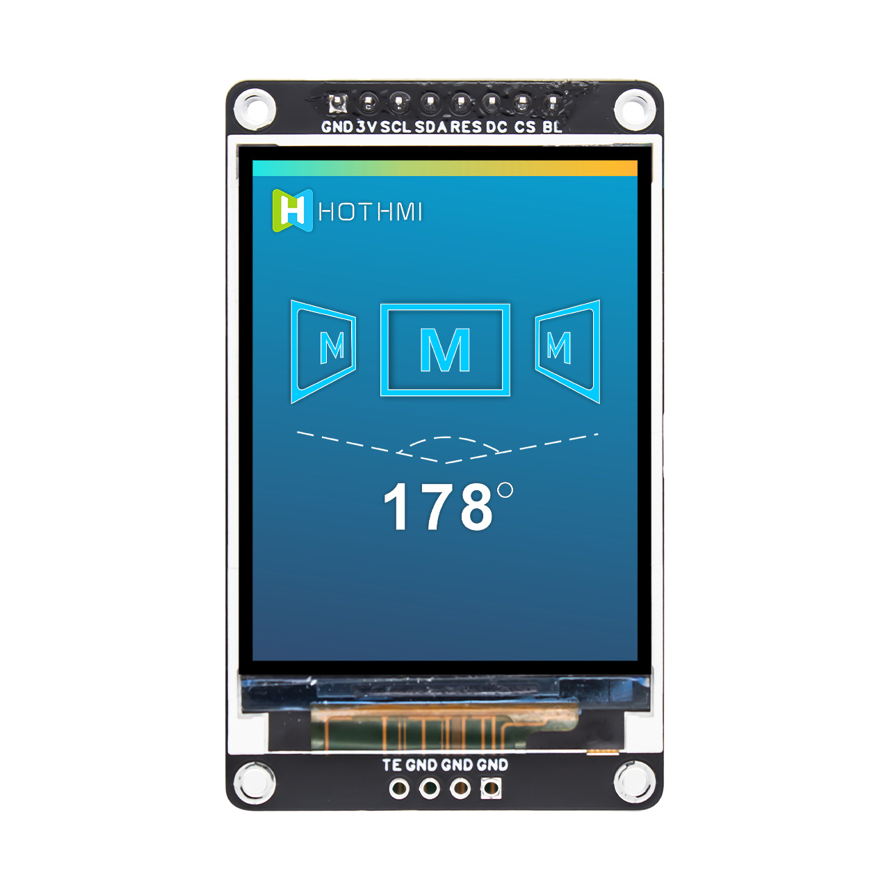 2.0" TFT LCD Display Module 240x320FDH with ST7789 Driver