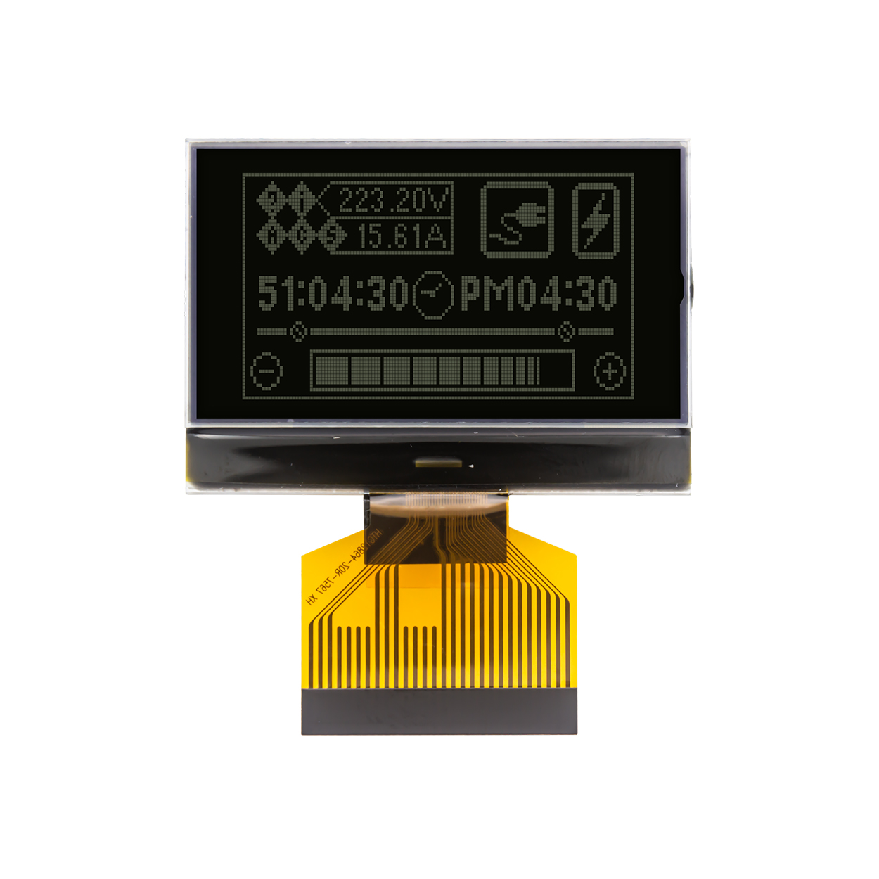 1.8 inch 128x64 DFSTN(-) GraphicCOG with ST7567 Controller