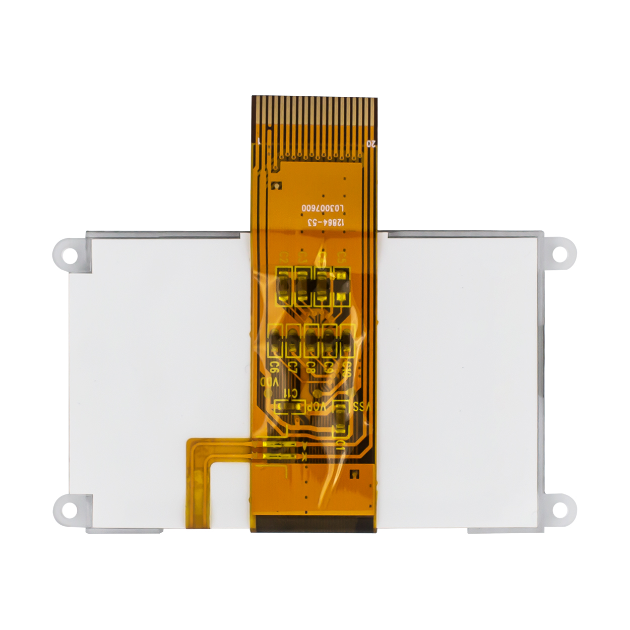 2.8-inch 128x64 yellow-green COG graphic LCD-STN(+) Graphic COG-ST7565R-Arduino