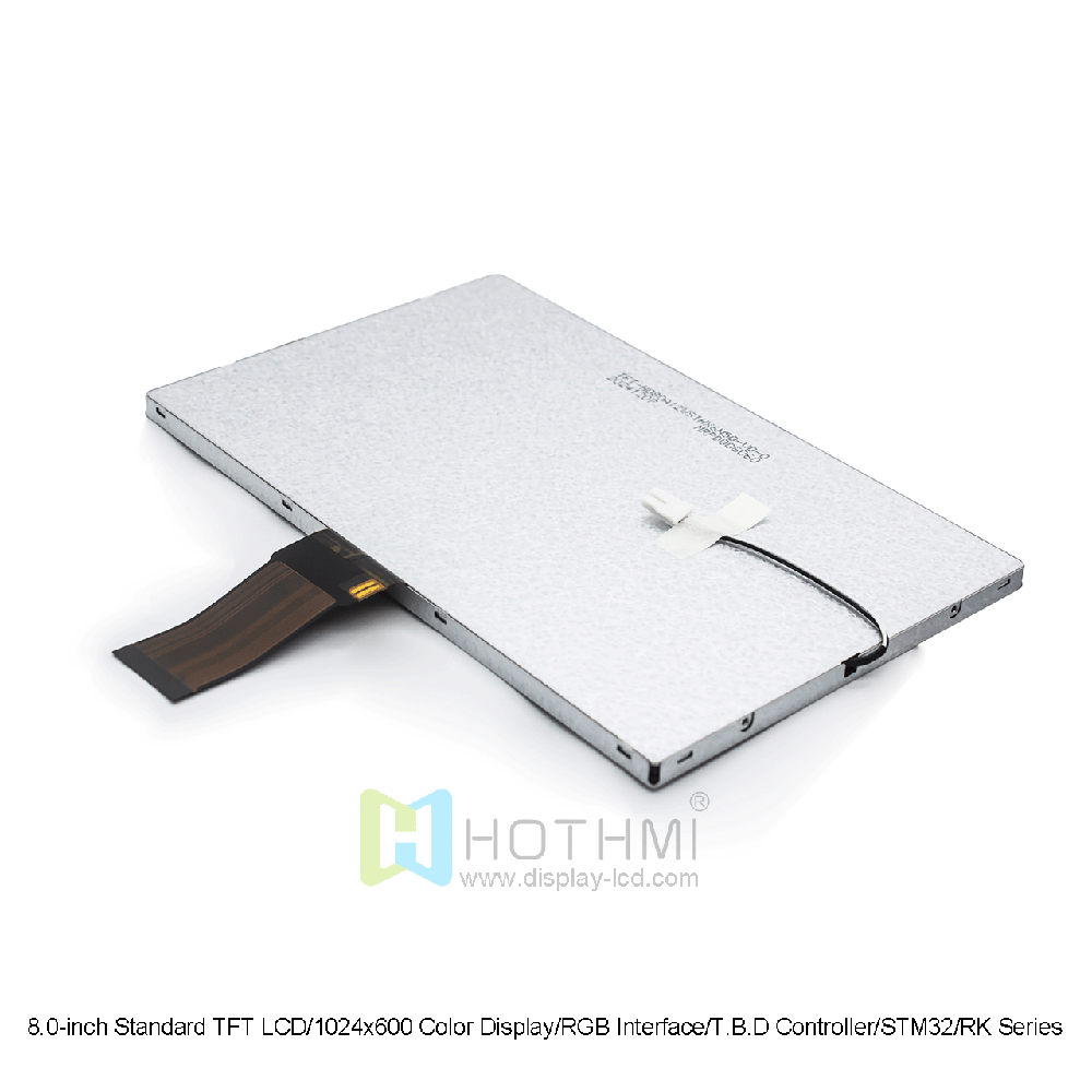 8.0 inch 1024x600 TFT LCD Display with RGB Interface