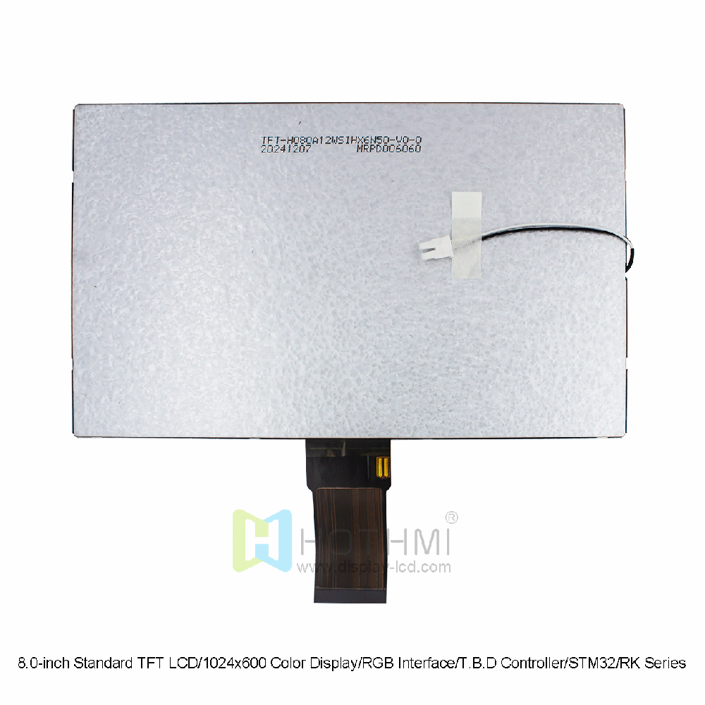 8.0 inch 1024x600 TFT LCD Display with RGB Interface